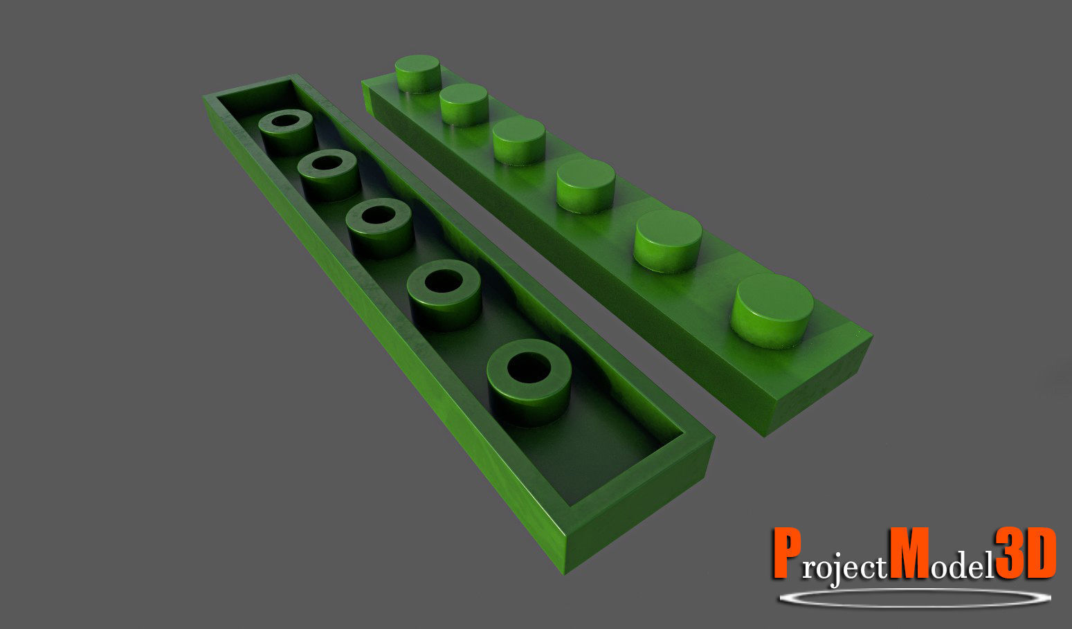 Building Block-Pack002 Low-poly 3D model_9