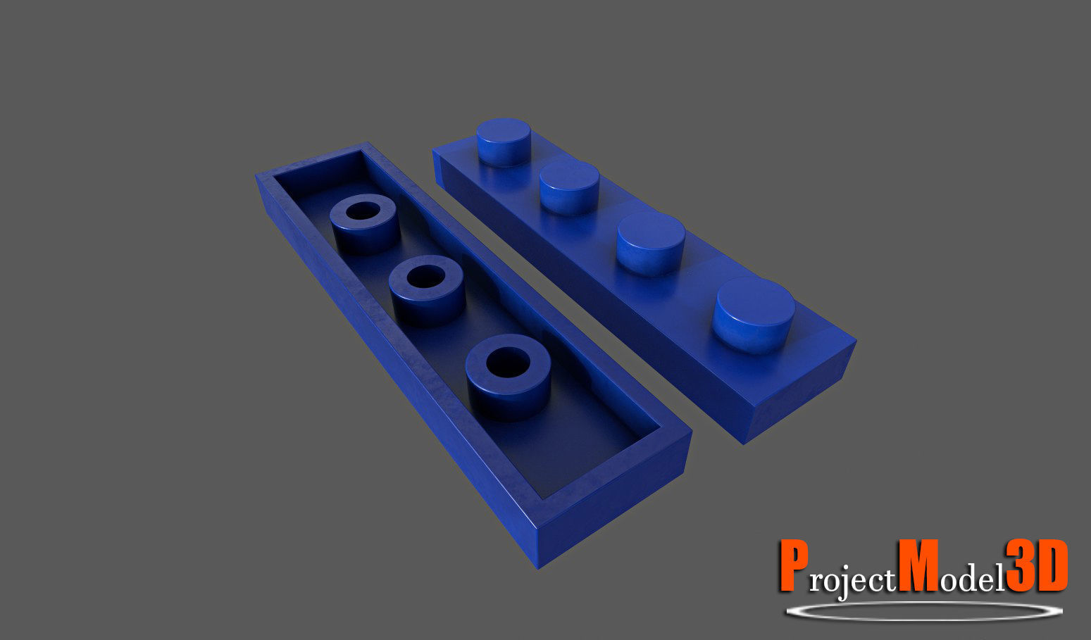 Building Block-Pack002 Low-poly 3D model_8