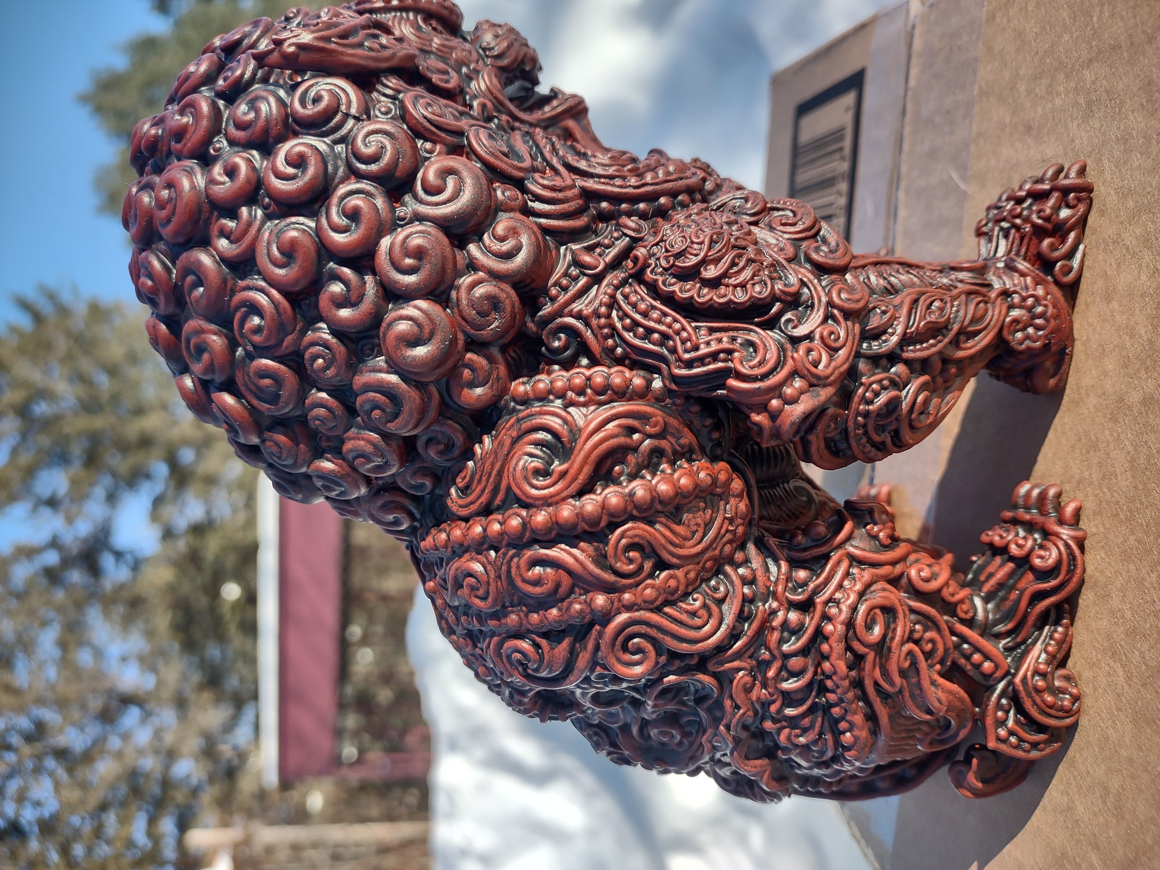 Foo lion 3D print model_2