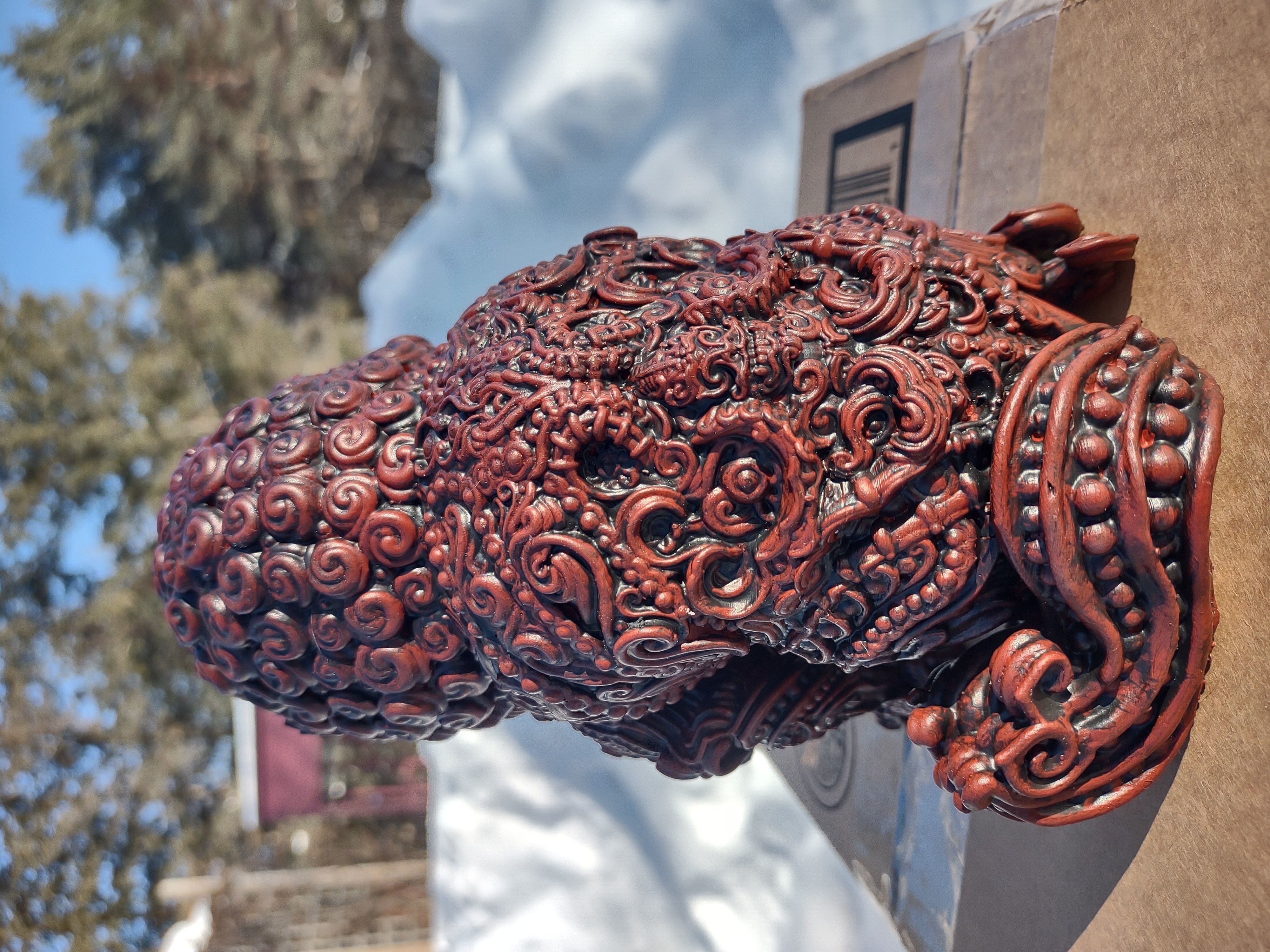 Foo lion 3D print model_1