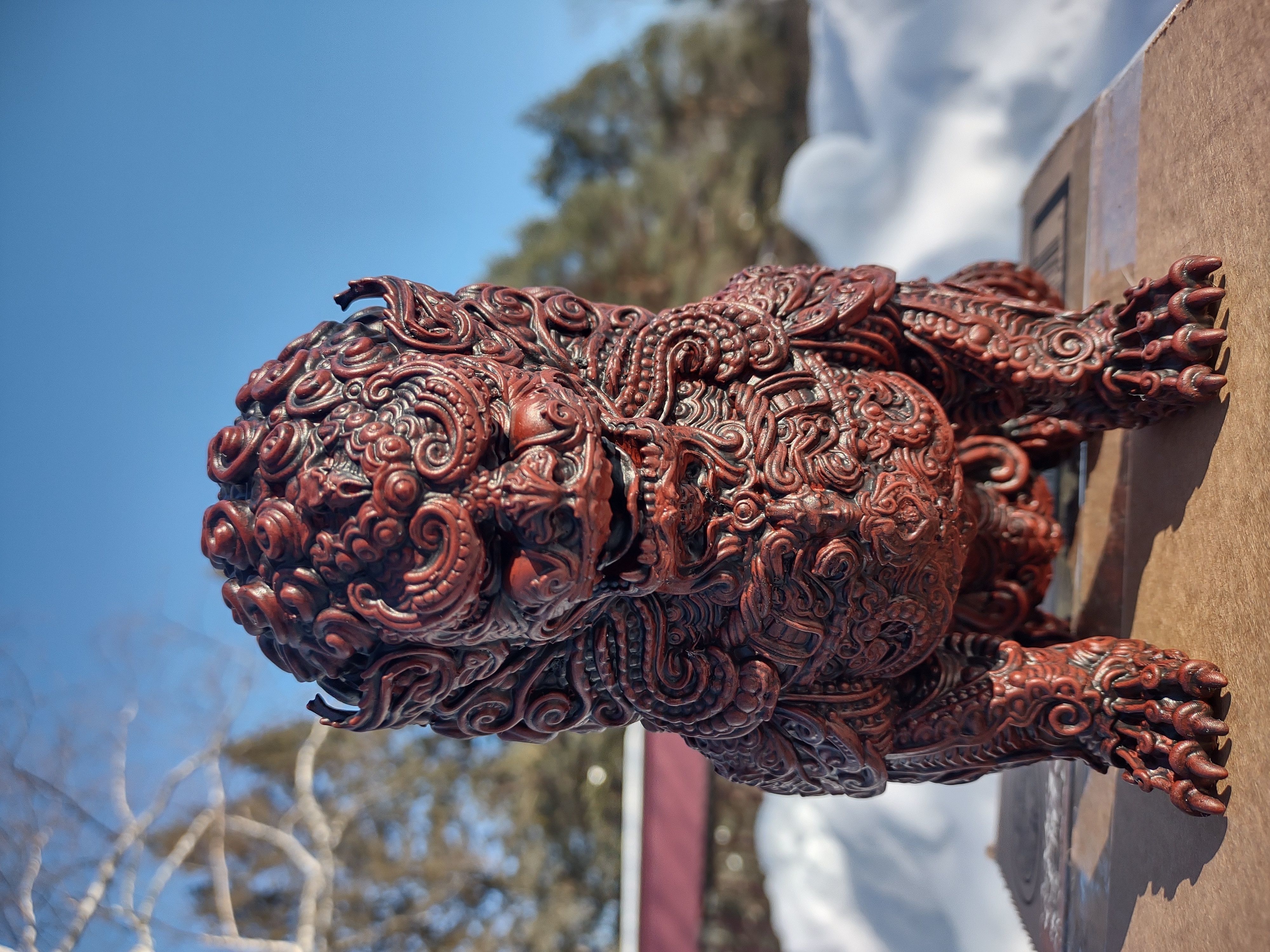 Foo lion 3D print model_3