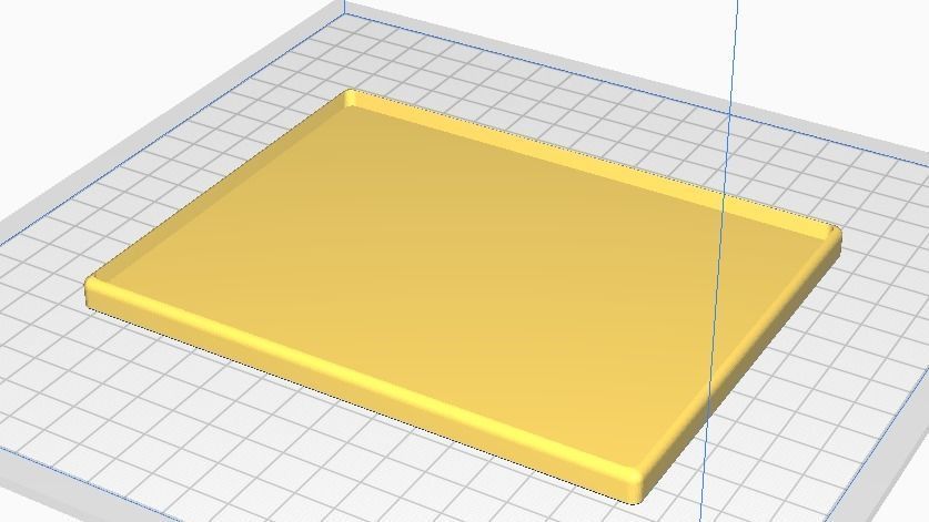 Lithophane box for interchangeable 100mm and 125mm lithophanes 3D print model_3