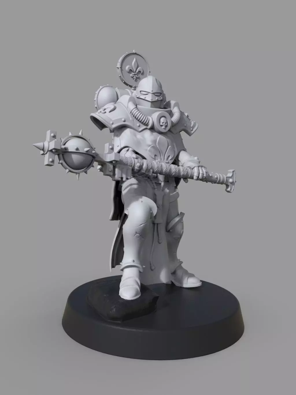 Battle sister huge mass 3D print model_0