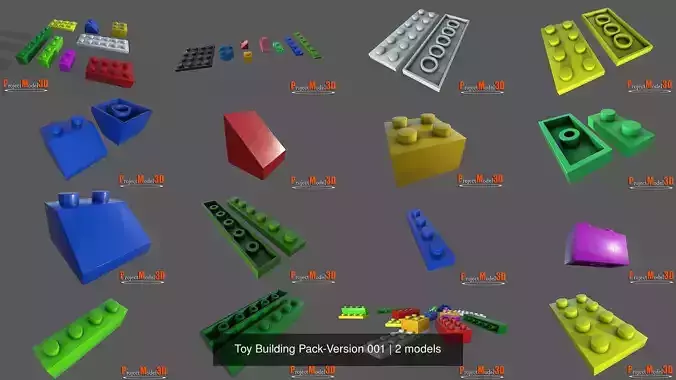 Toy Building Pack-Version 001
