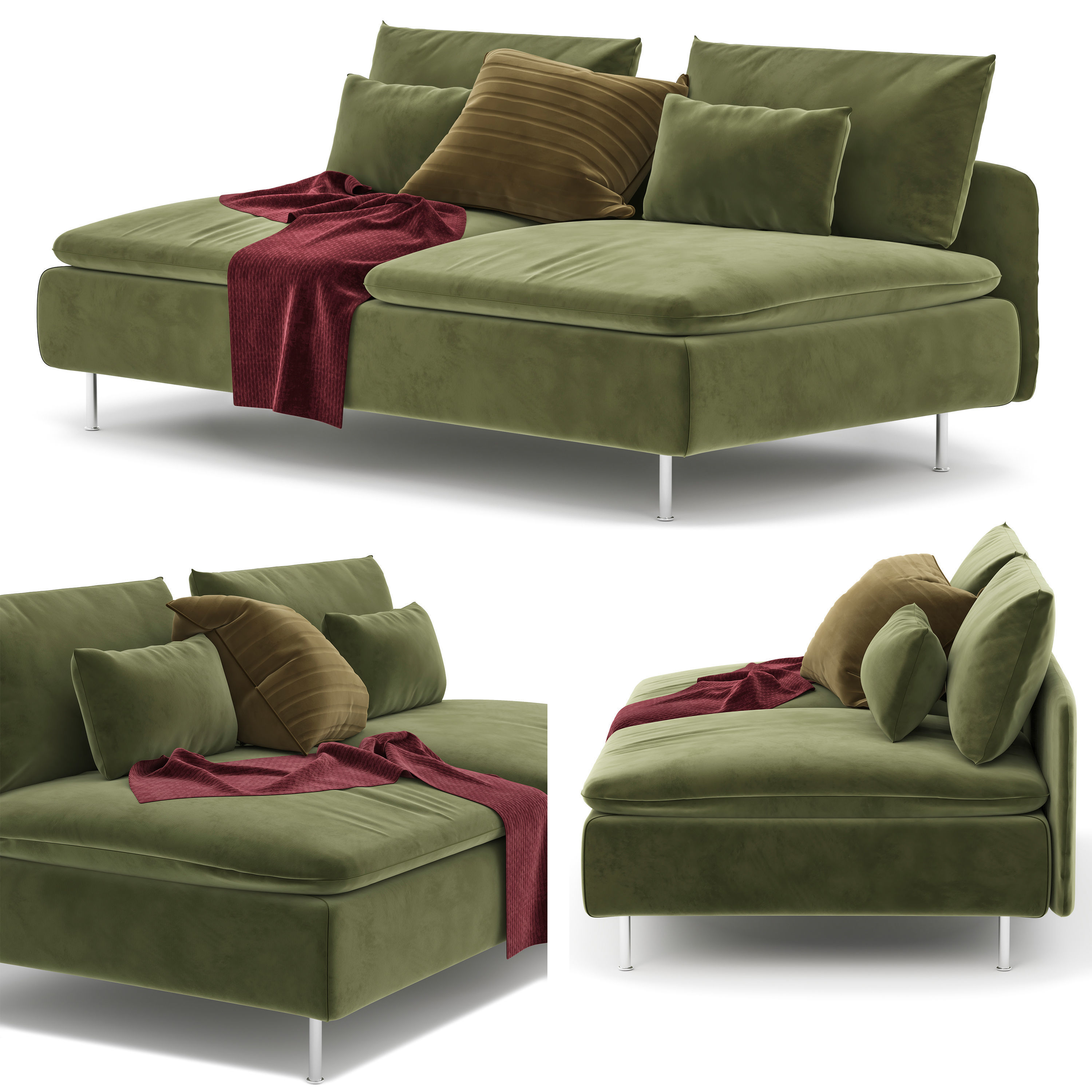Soderhamn Sofa 2 3D model_4