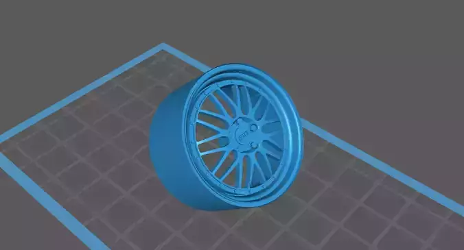 BBS LM for KYOSHO Supra product 3D print model