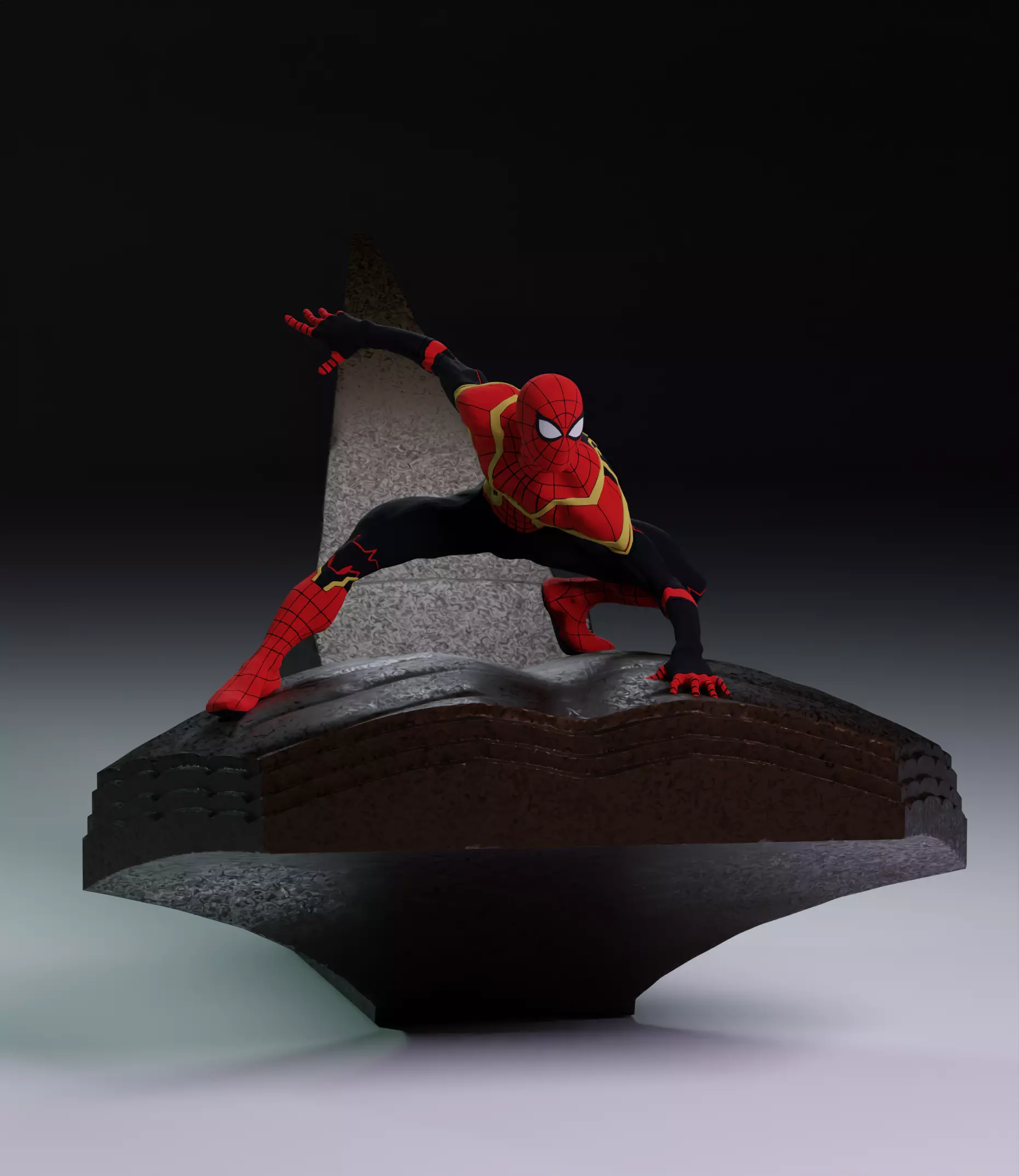 Spider-man -Tom- fan art 3D print model