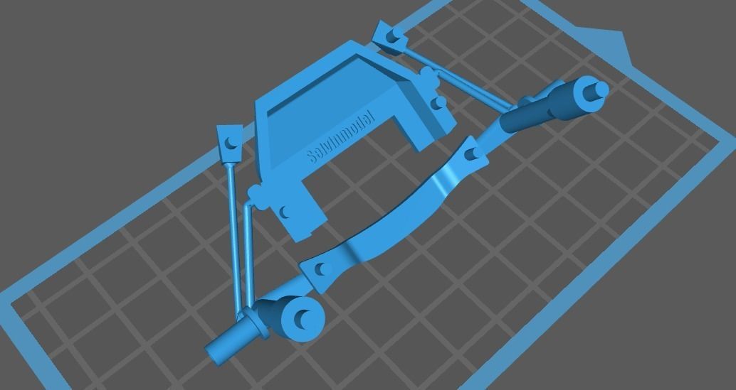 Kyosho Nissan Skyline gt-r2000 Wheels Repair Set 3D print model_7