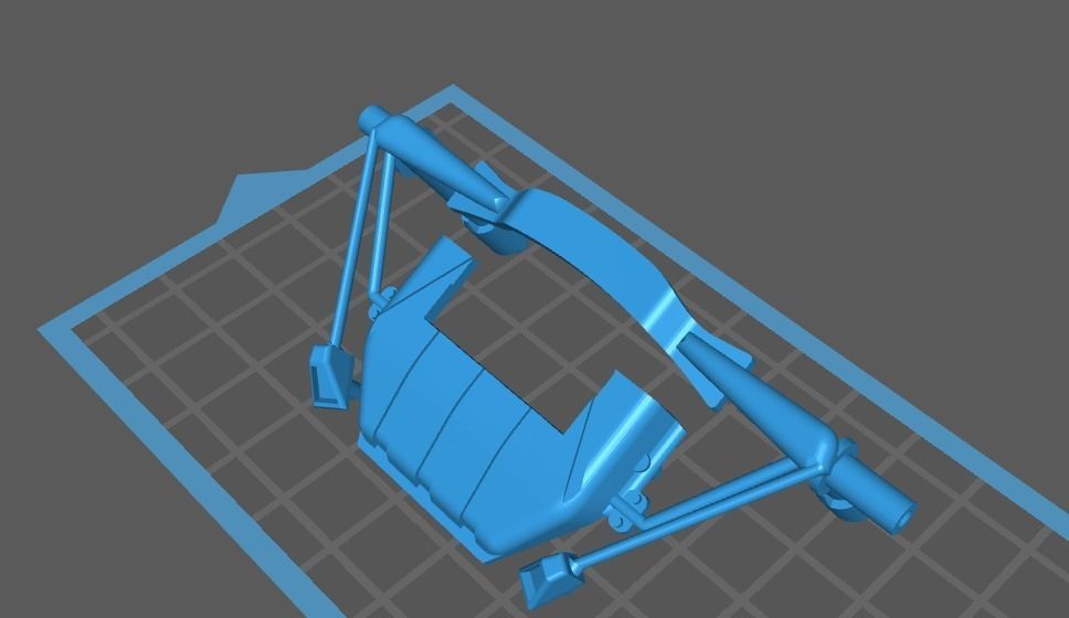 Kyosho Nissan Skyline gt-r2000 Wheels Repair Set 3D print model_6