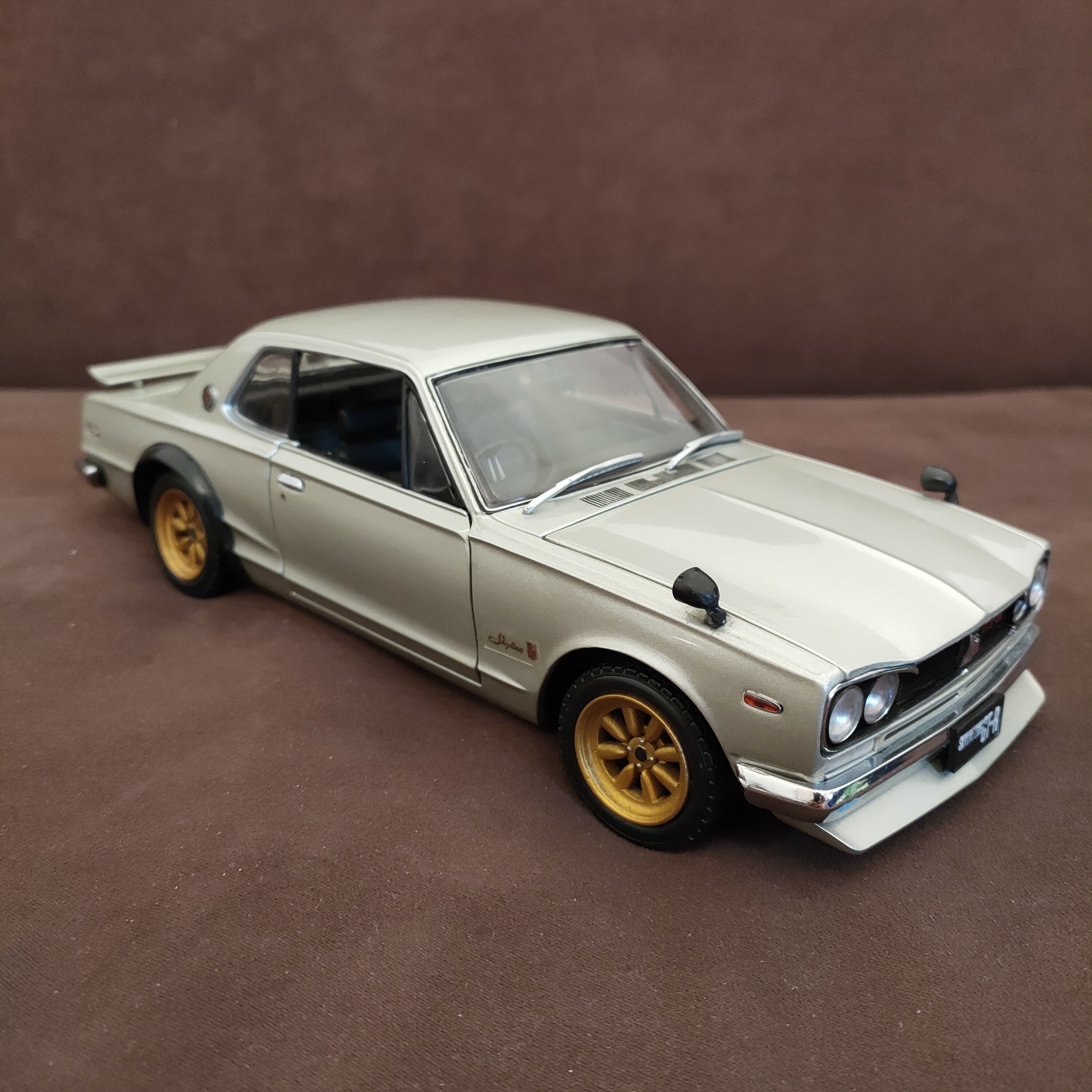 Kyosho Nissan Skyline gt-r2000 Wheels Repair Set 3D print model_3