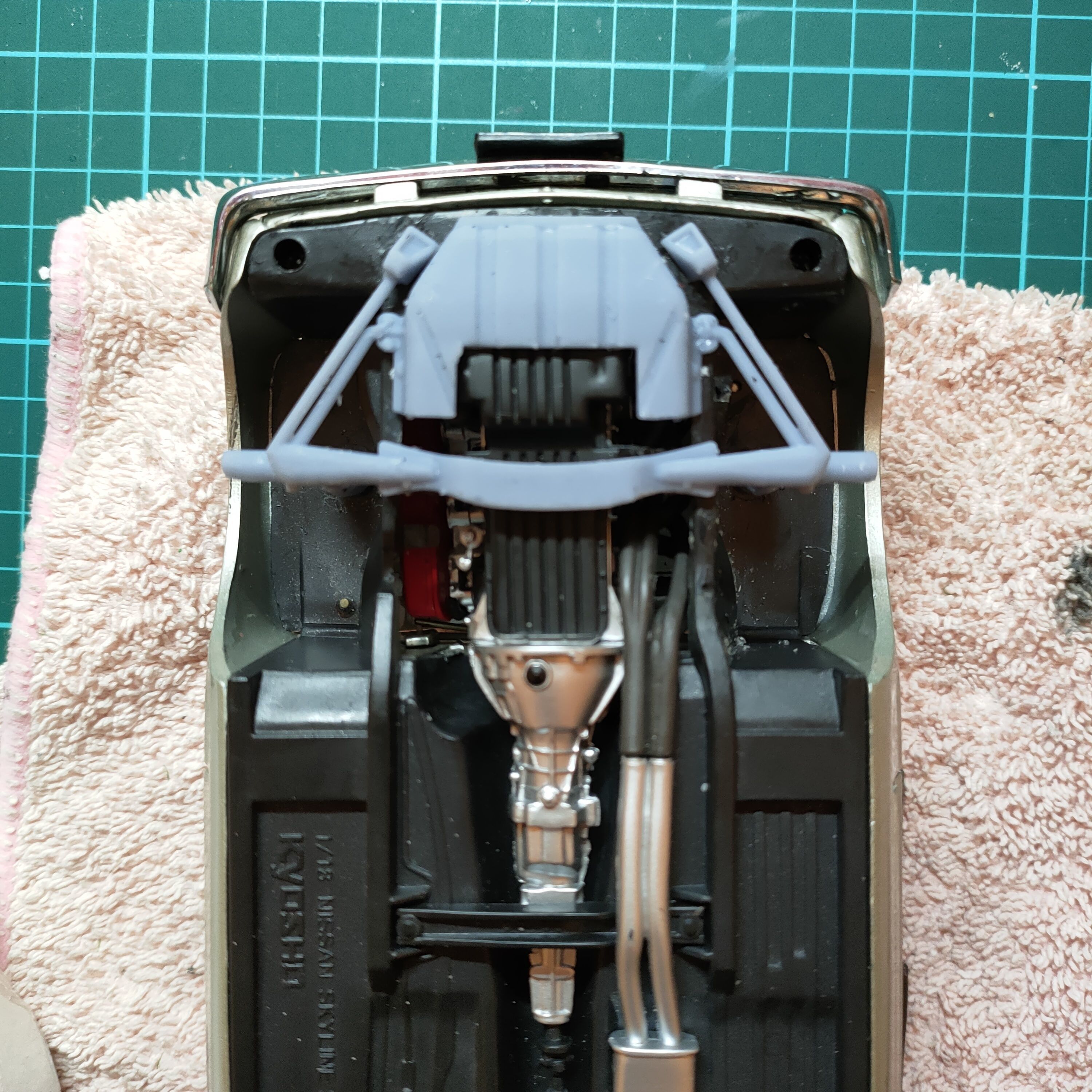 Kyosho Nissan Skyline gt-r2000 Wheels Repair Set 3D print model_1