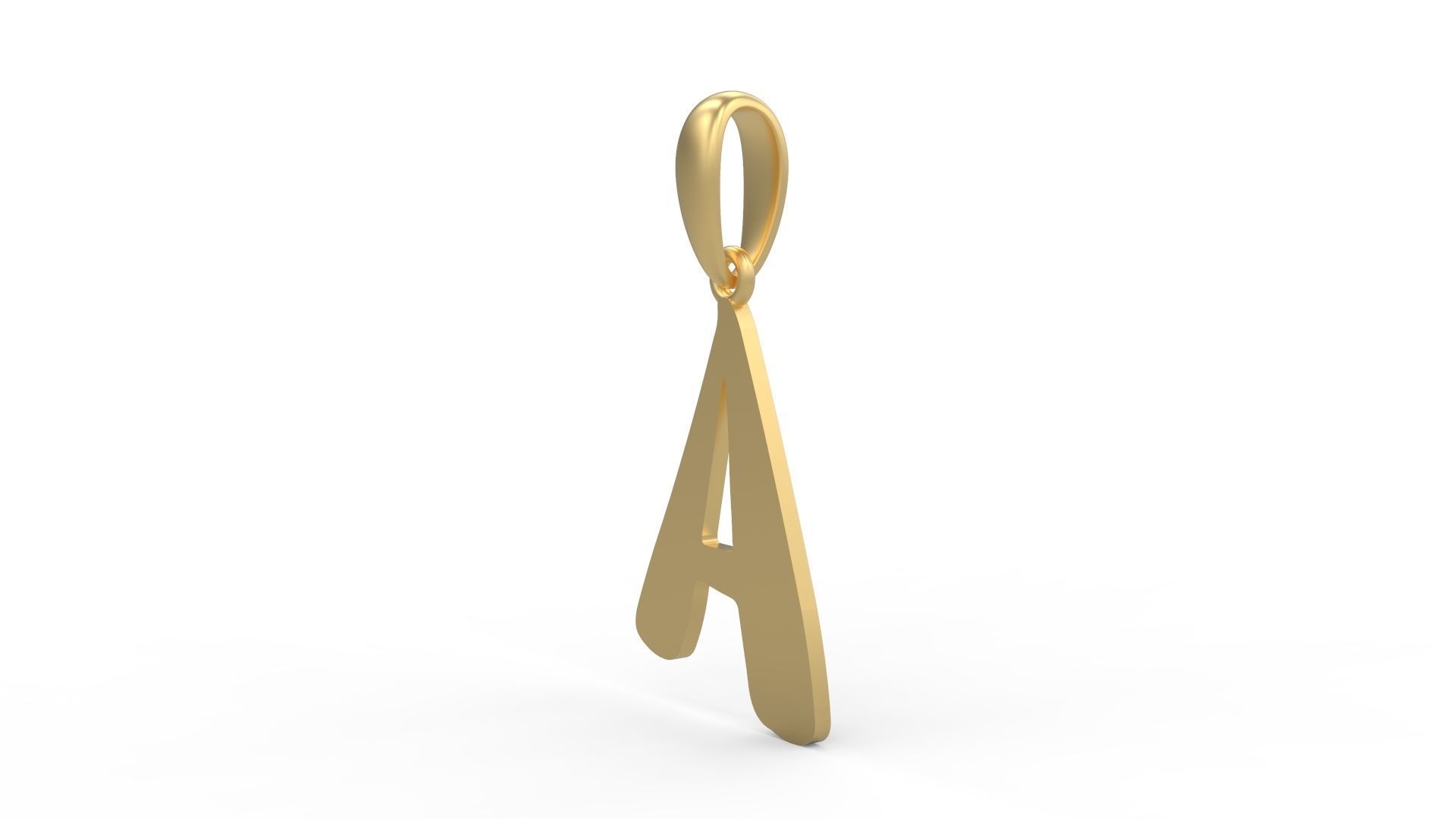 Initial Letters Pendant The Historich A 3D print model_1