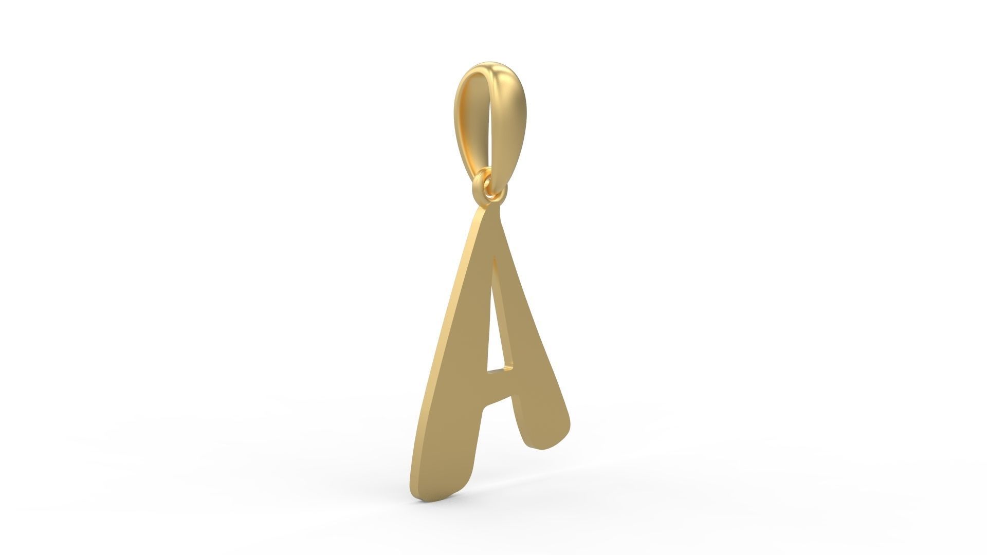 Initial Letters Pendant The Historich A 3D print model_3