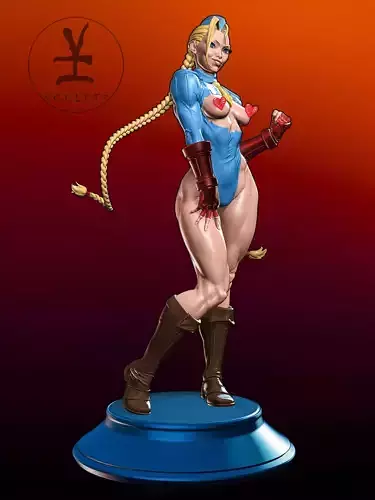 Cammy NSFW 3D print model