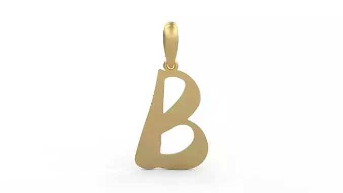 Initial Letters Pendant The Historich B