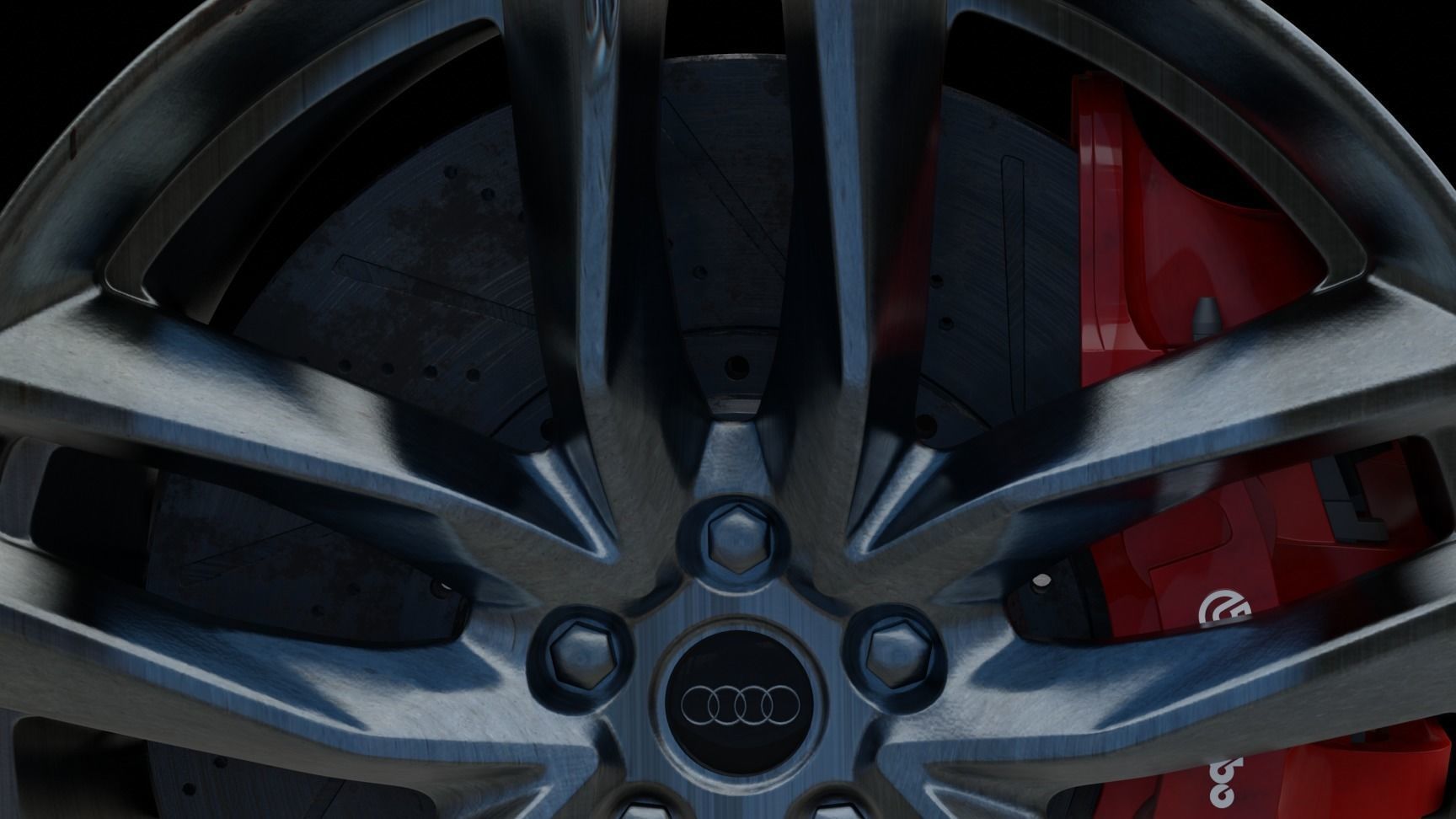 Car Rim 3D model_8