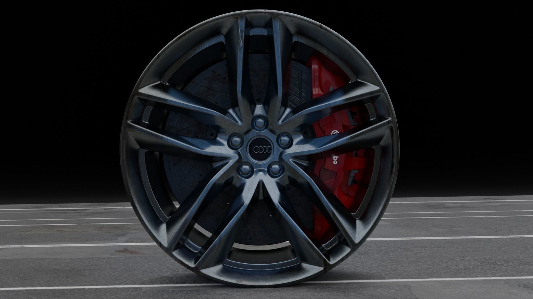 Car Rim 3D model_5