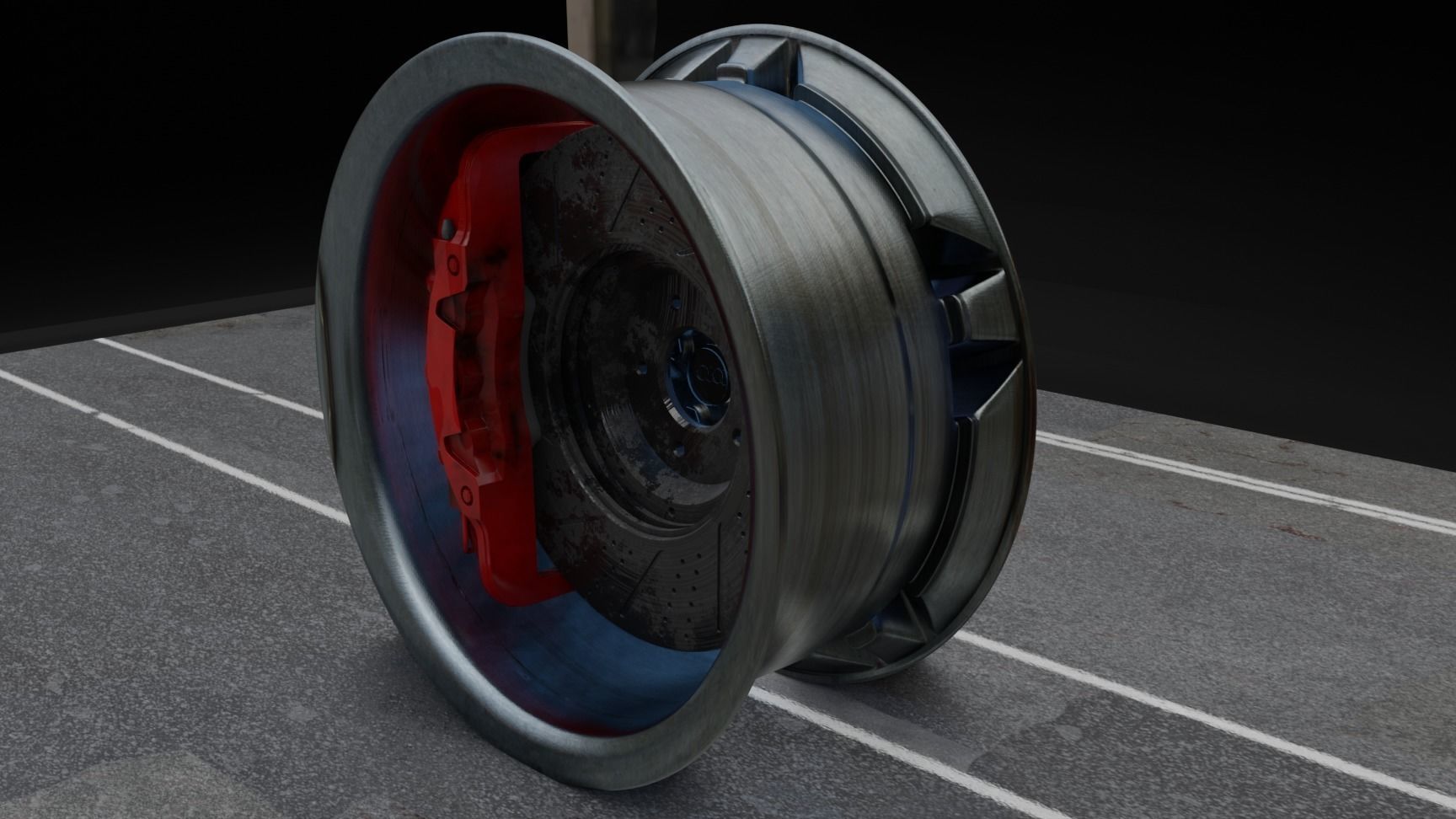 Car Rim 3D model_2