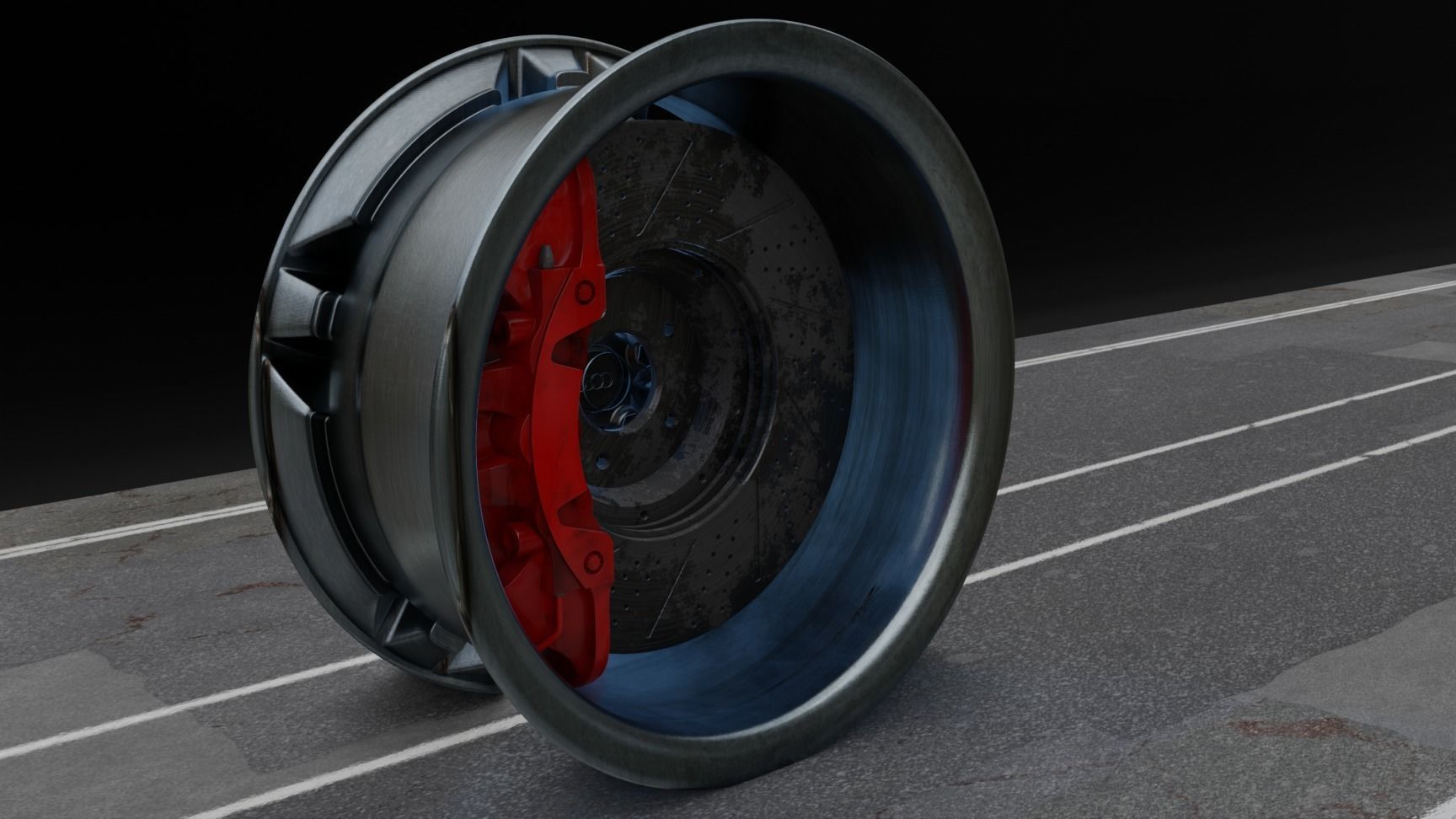 Car Rim 3D model_1