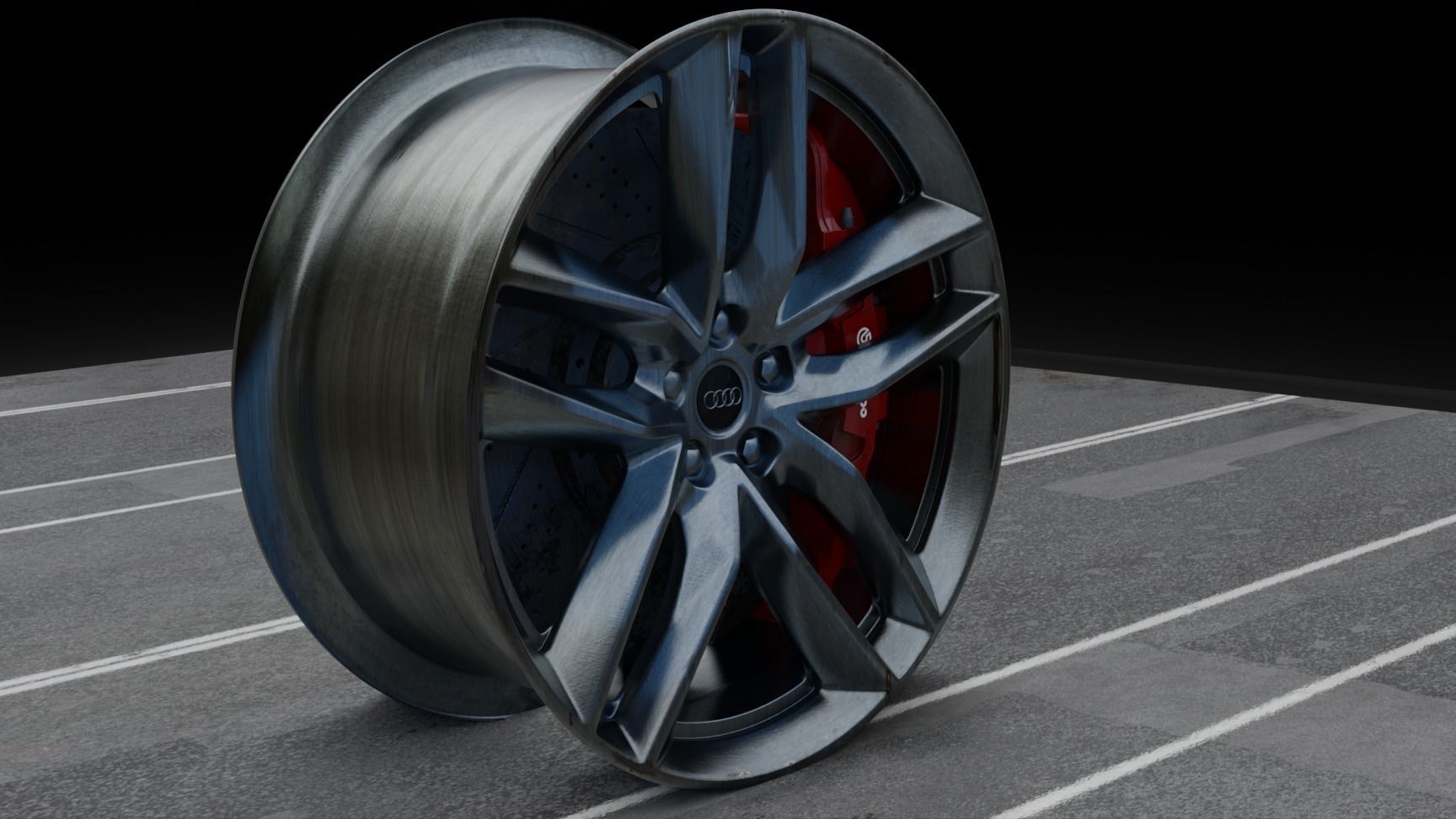 Car Rim 3D model_3