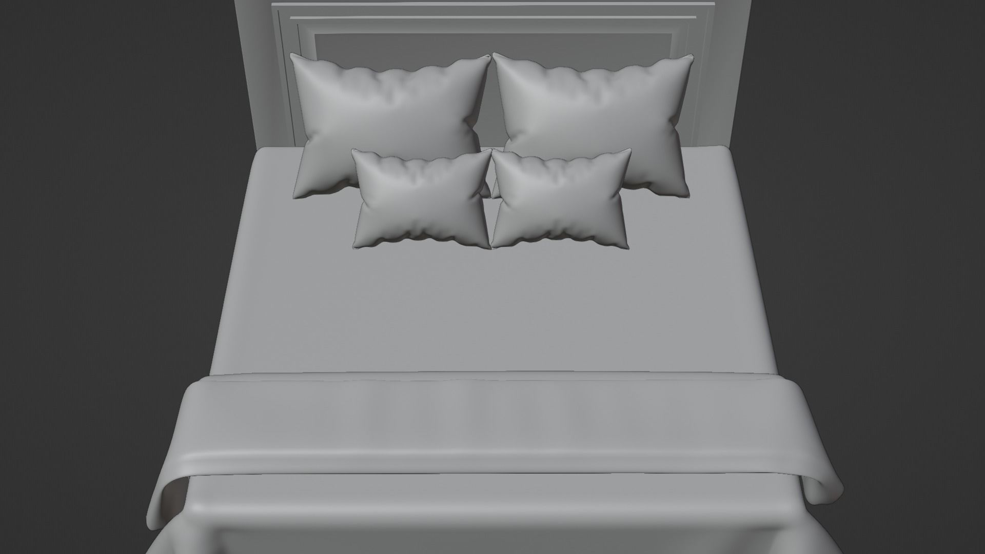 Bed 3 Model 3D model_27
