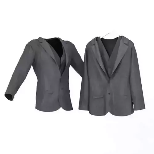 Grey Suit Jacket
