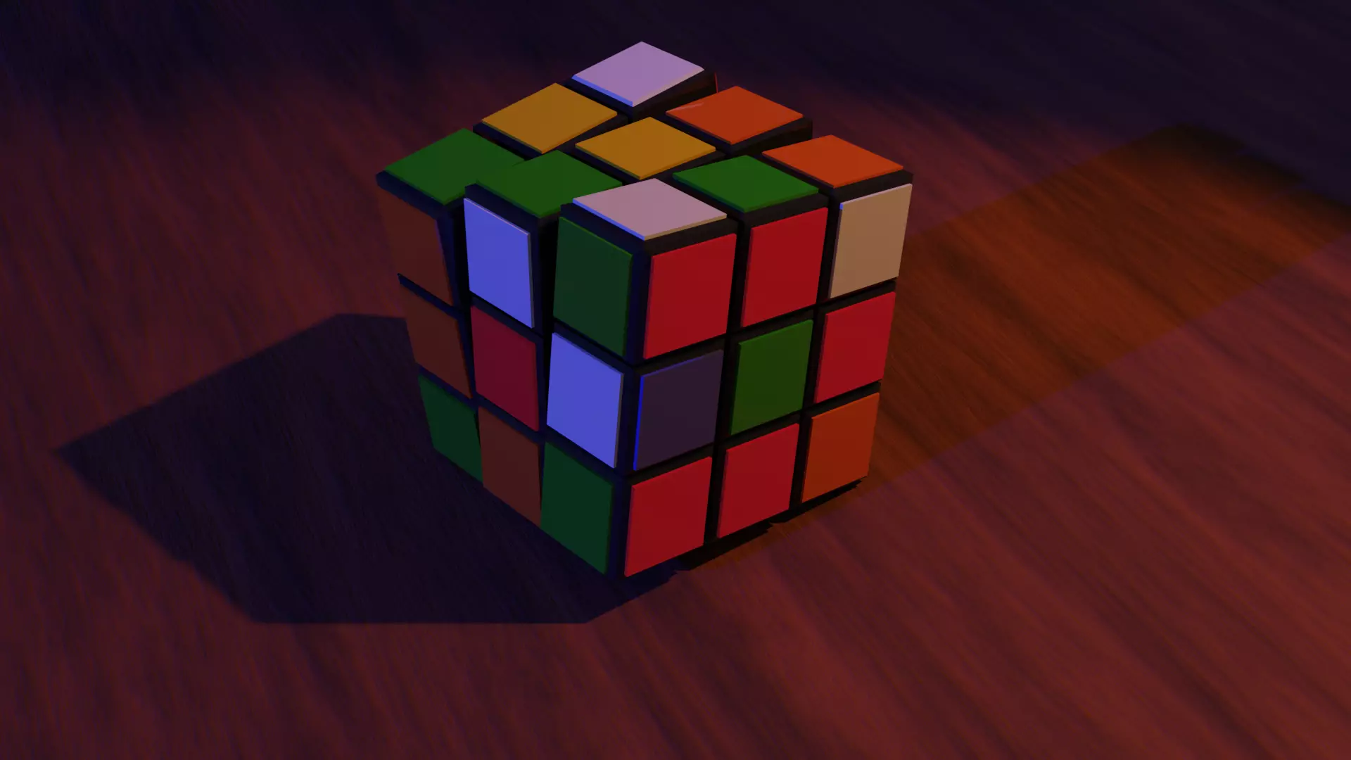 Rubiks cube Free 3D model