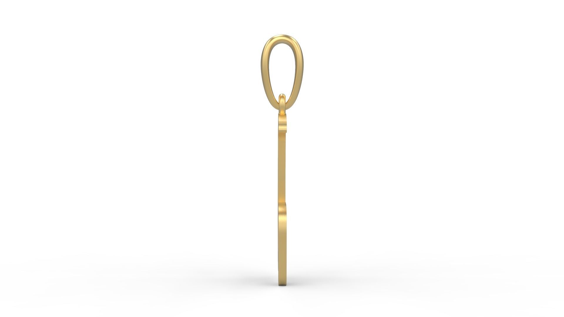 Initial Letters Pendant The Historich G 3D print model_2