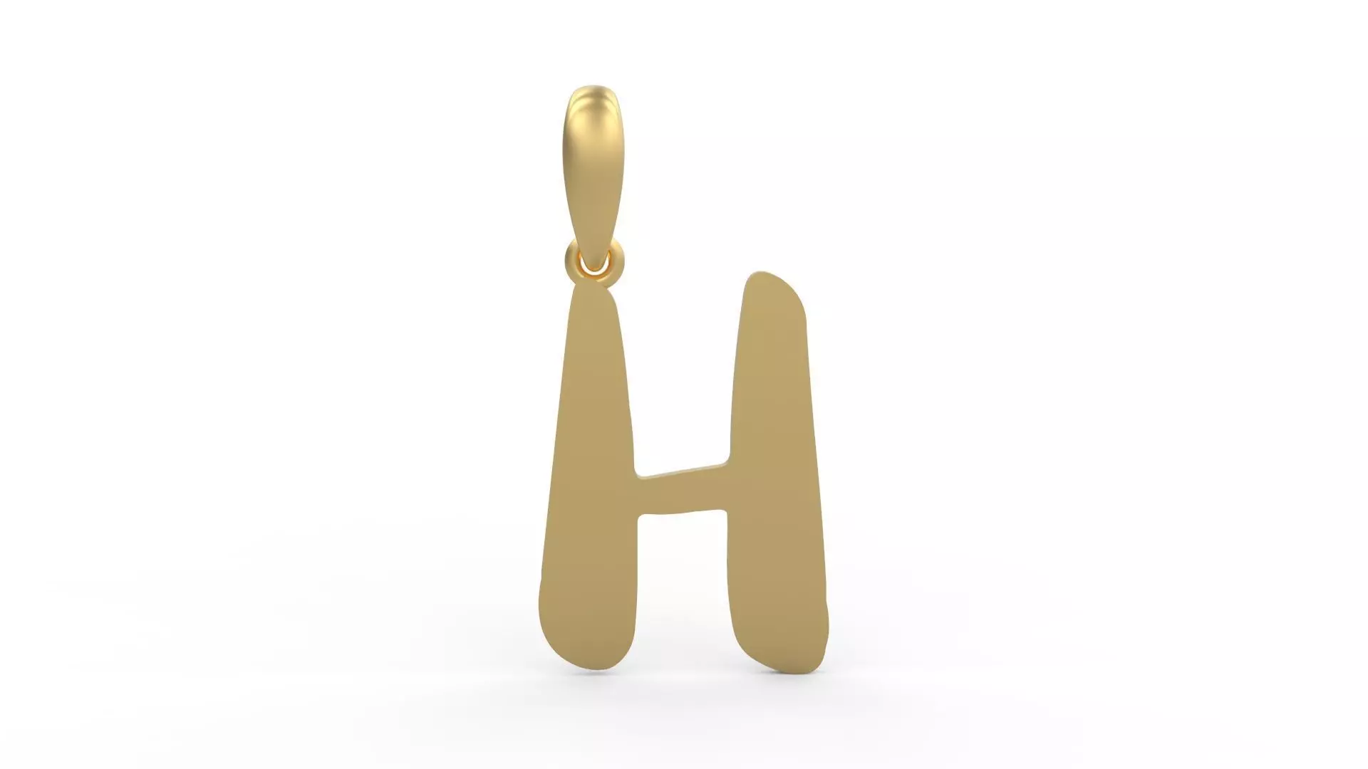 Initial Letters Pendant The Historich H 3D print model_0