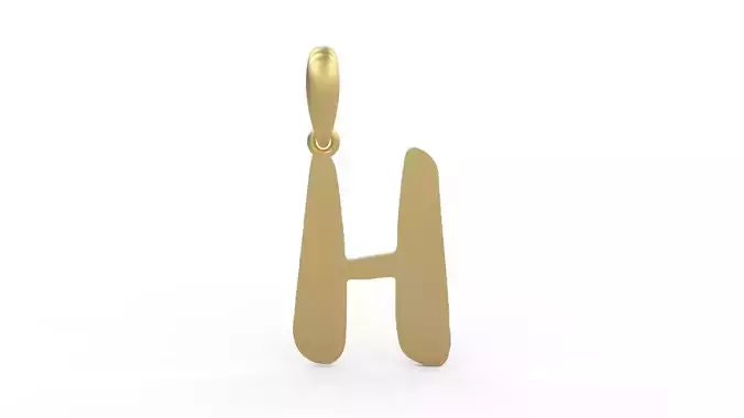 Initial Letters Pendant The Historich H