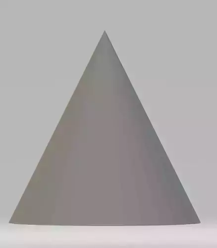 Simple cone Free 3D model