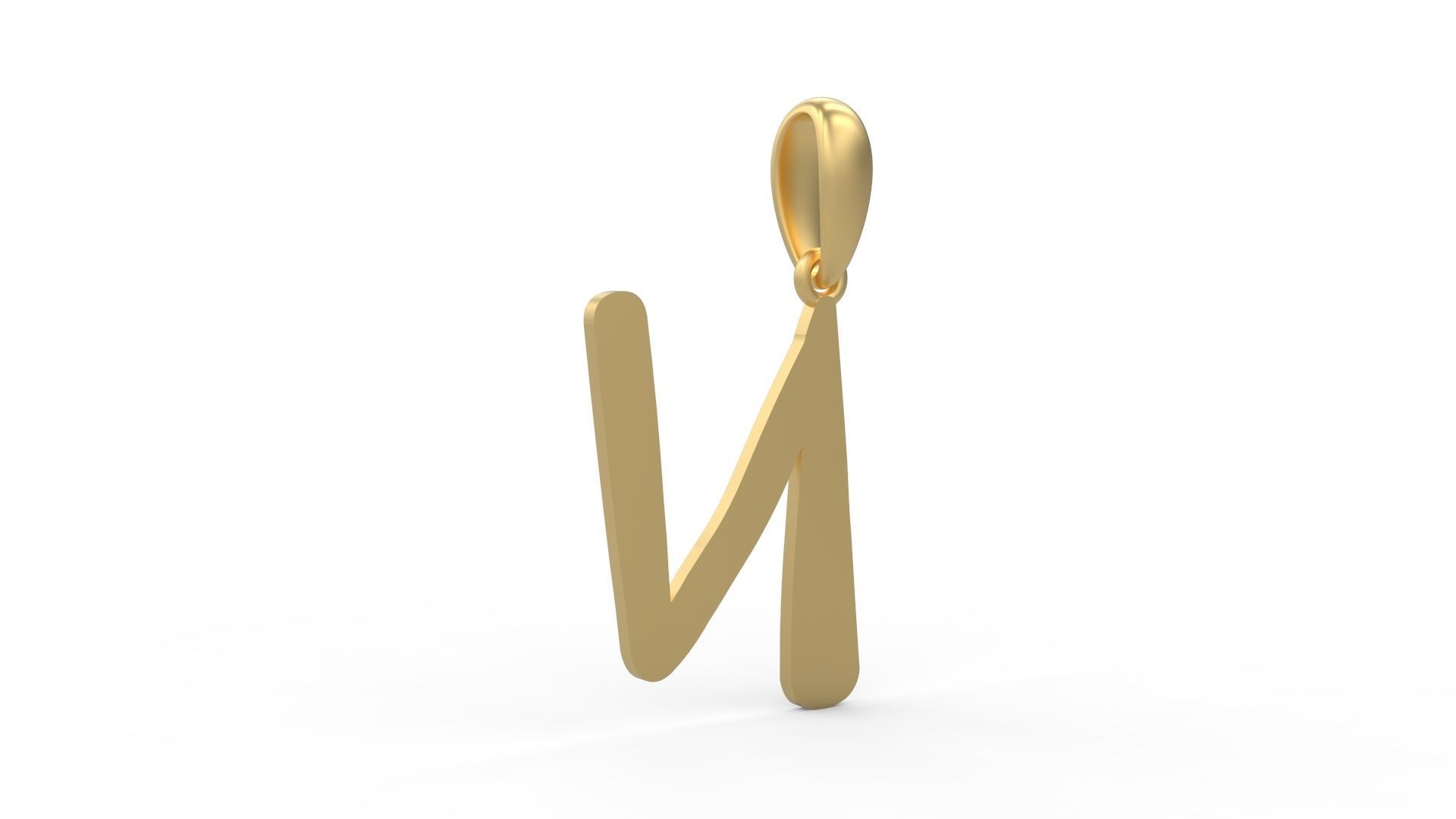 Initial Letters Pendant The Historich N 3D print model_3