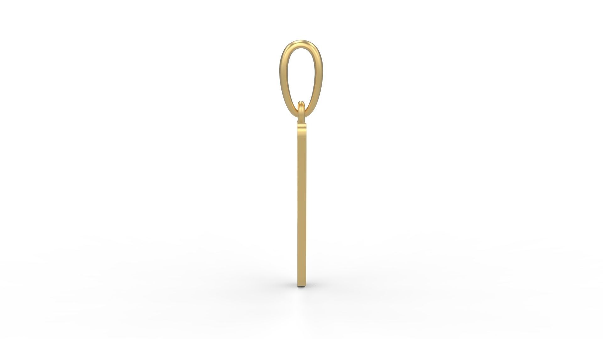 Initial Letters Pendant The Historich N 3D print model_2