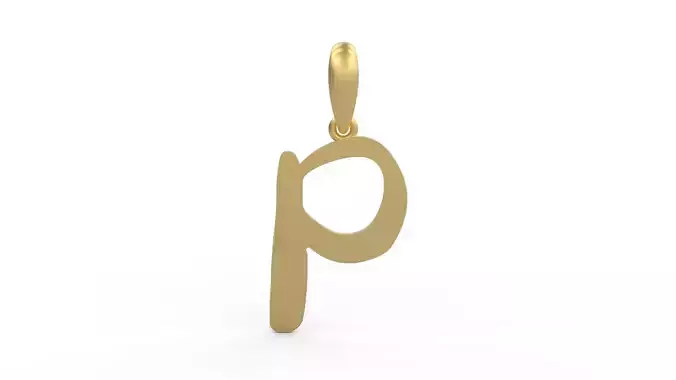 Initial Letters Pendant The Historich P