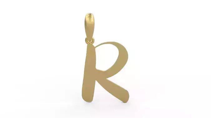 Initial Letters Pendant The Historich R