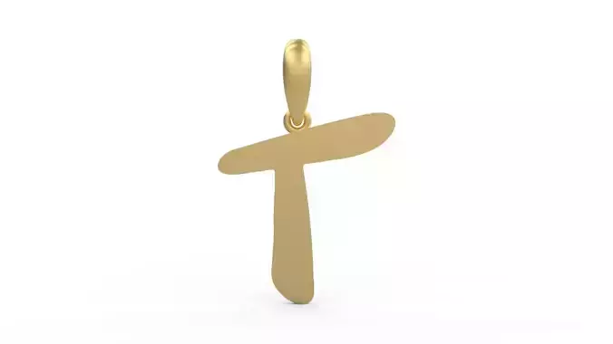 Initial Letters Pendant The Historich T