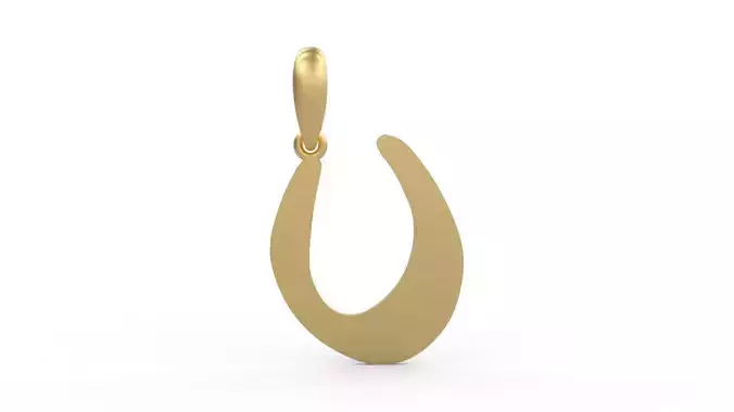 Initial Letters Pendant The Historich U