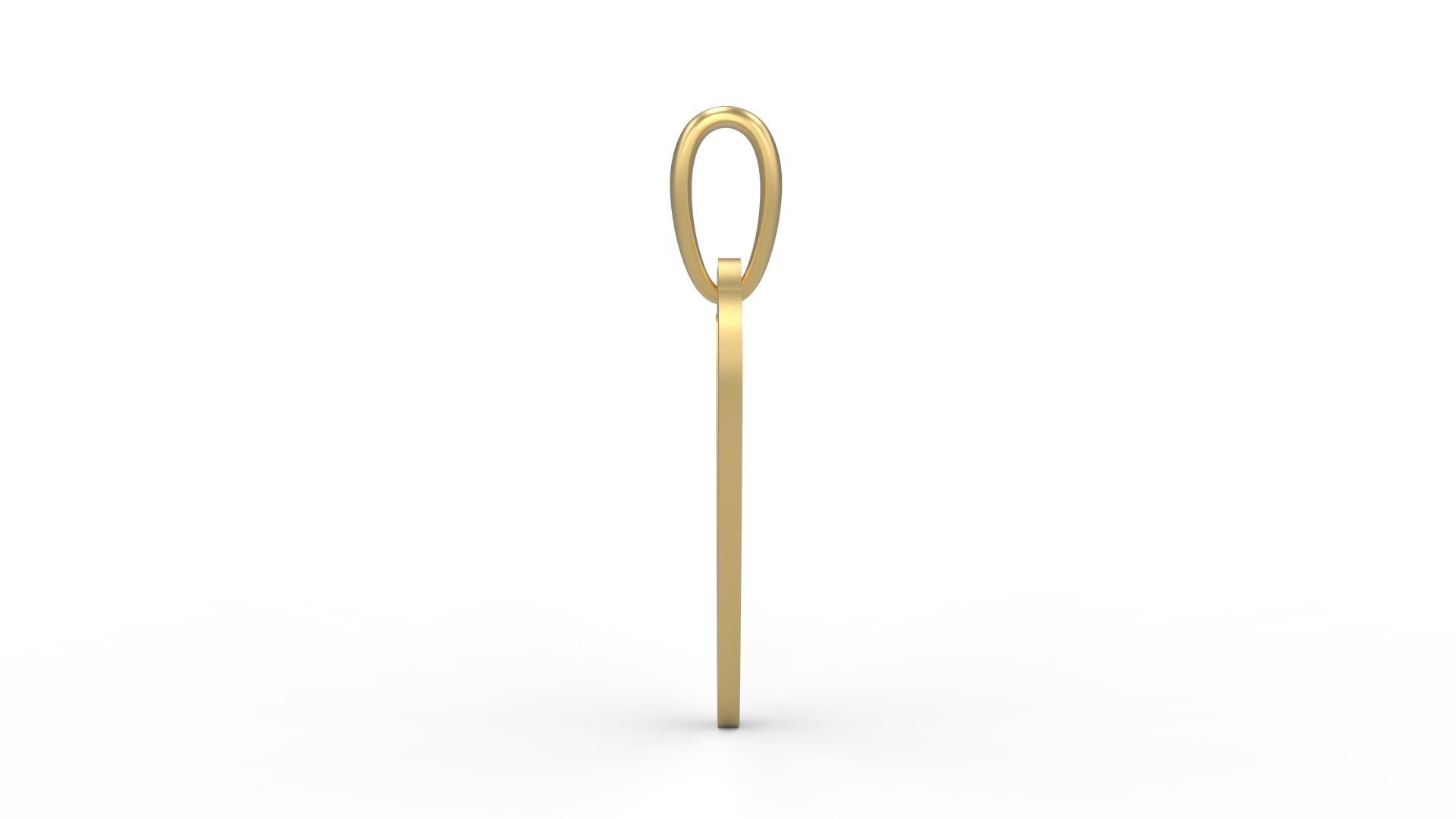 Initial Letters Pendant The Historich V 3D print model_2