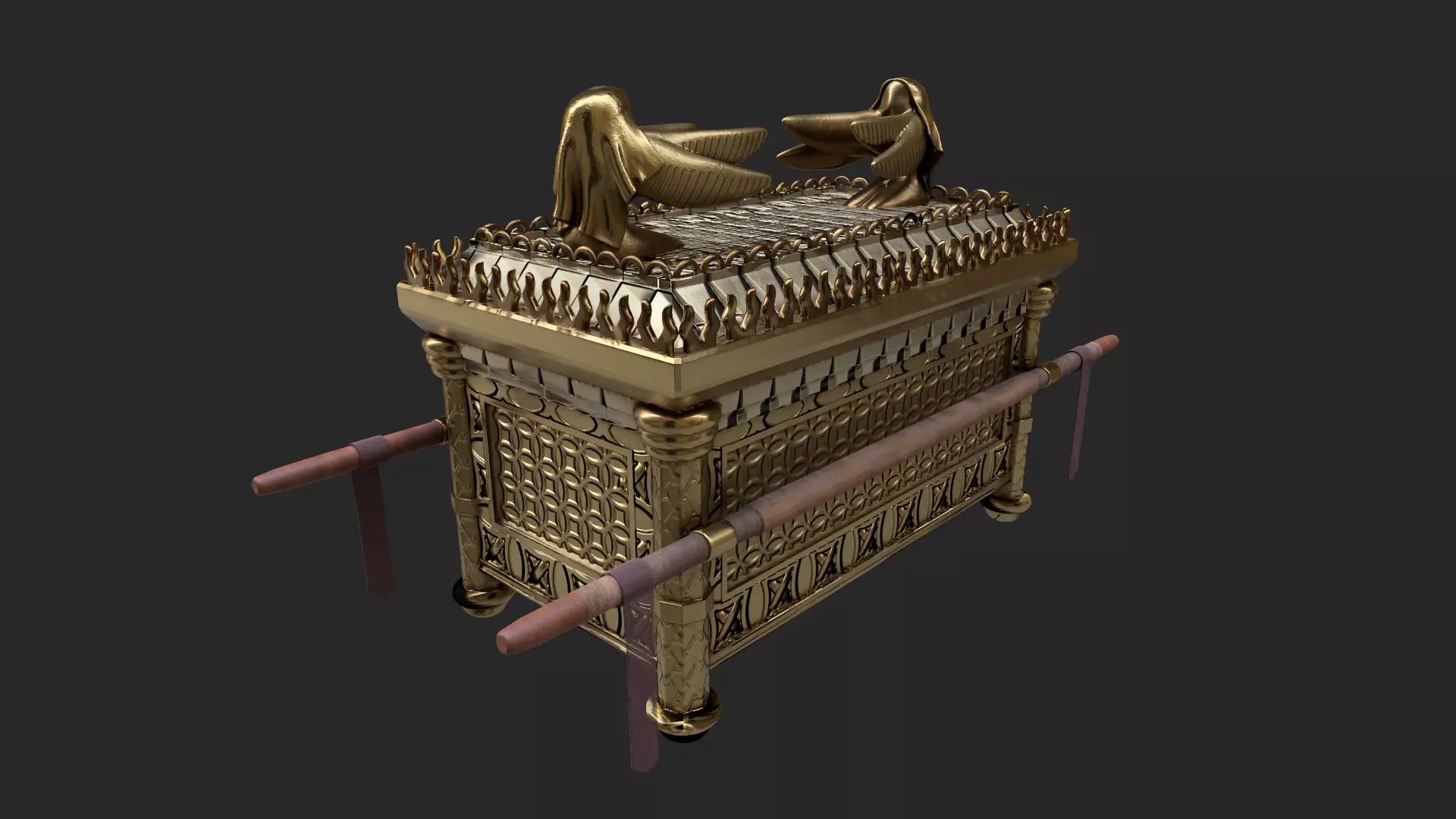 Ark of the Covenant 3D model_0