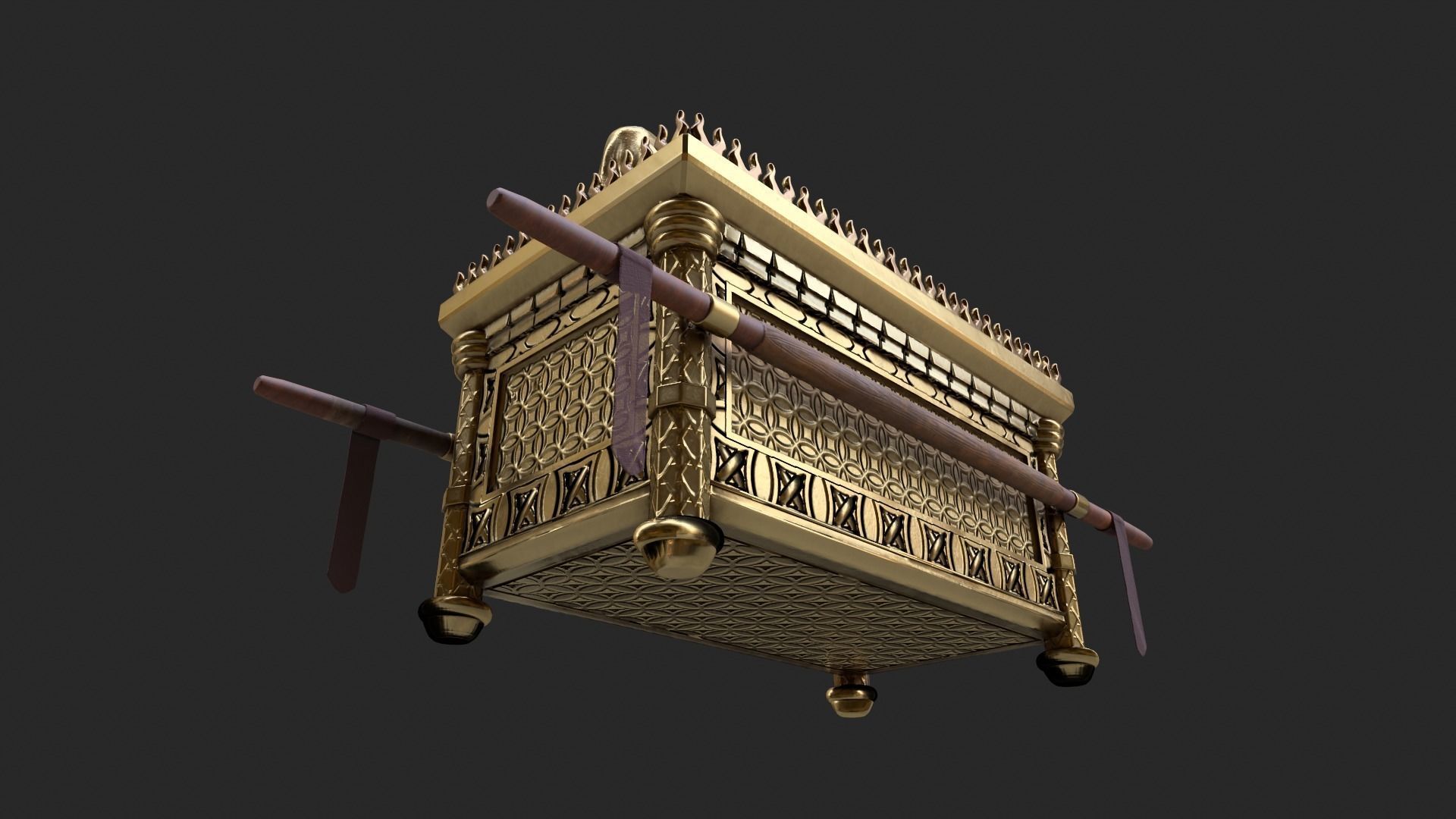 Ark of the Covenant 3D model_5