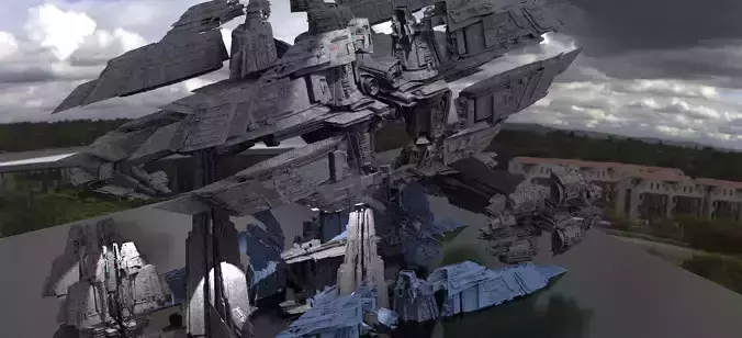 Stargate Pyramid City 14  models 3D model