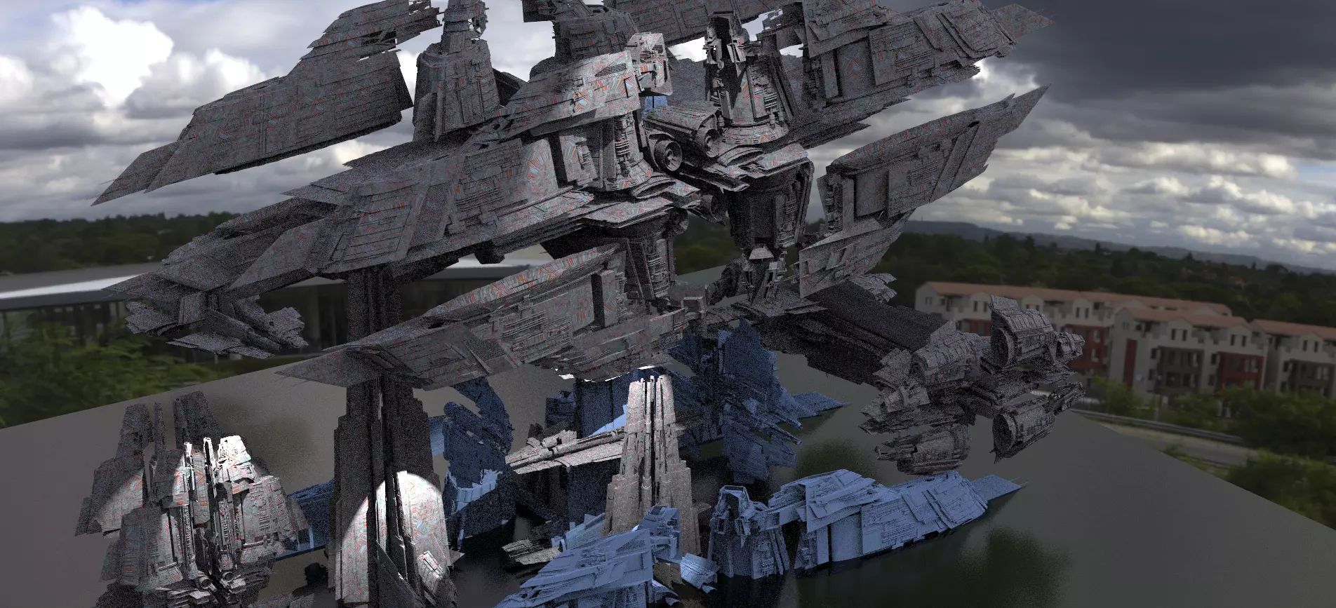 Stargate Pyramid City 14  models 3D model_0