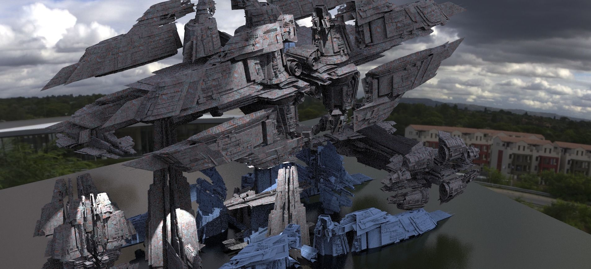 Stargate Pyramid City 14  models 3D model_2