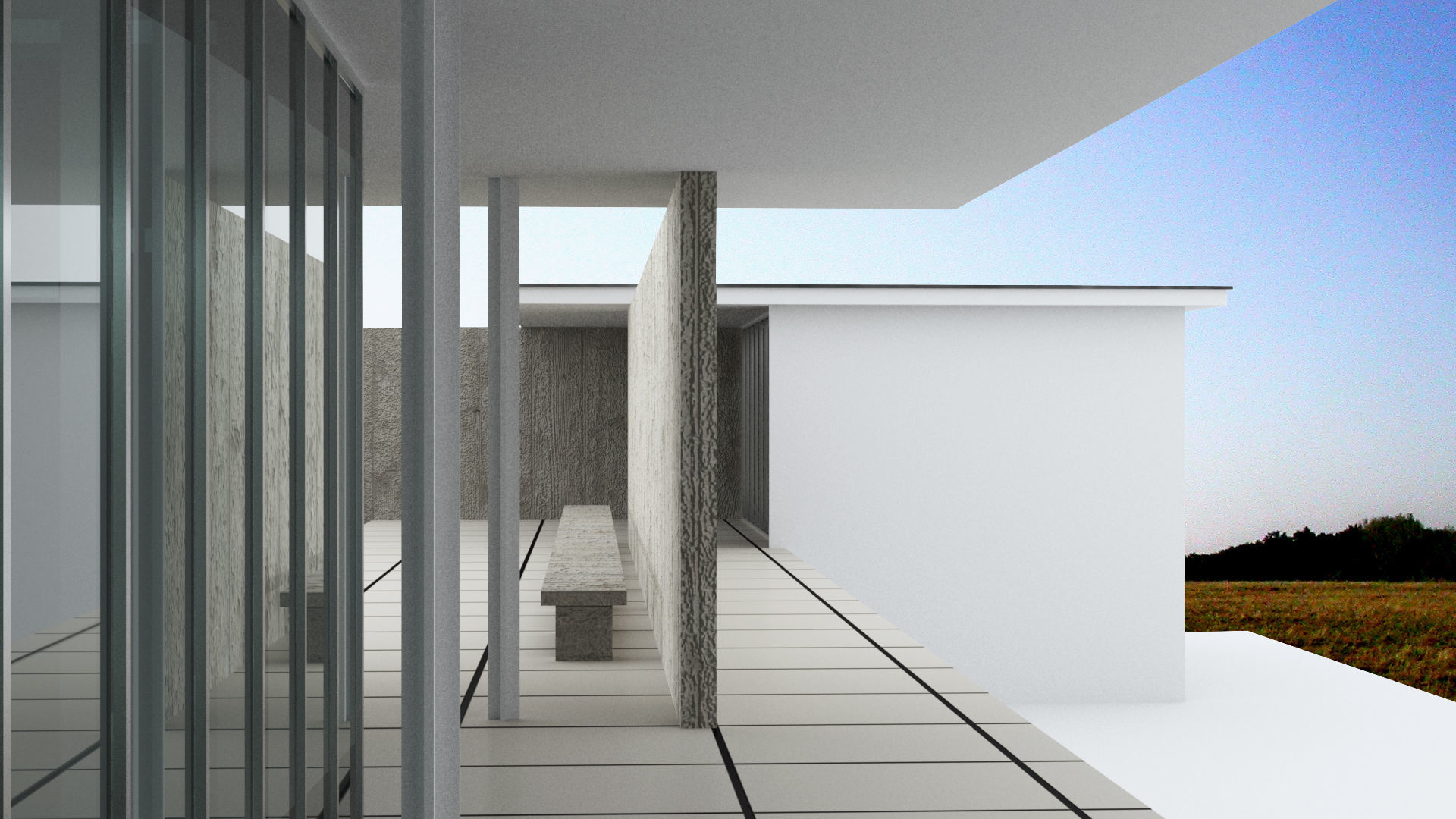 Barcelona Pavilion 3D model_3