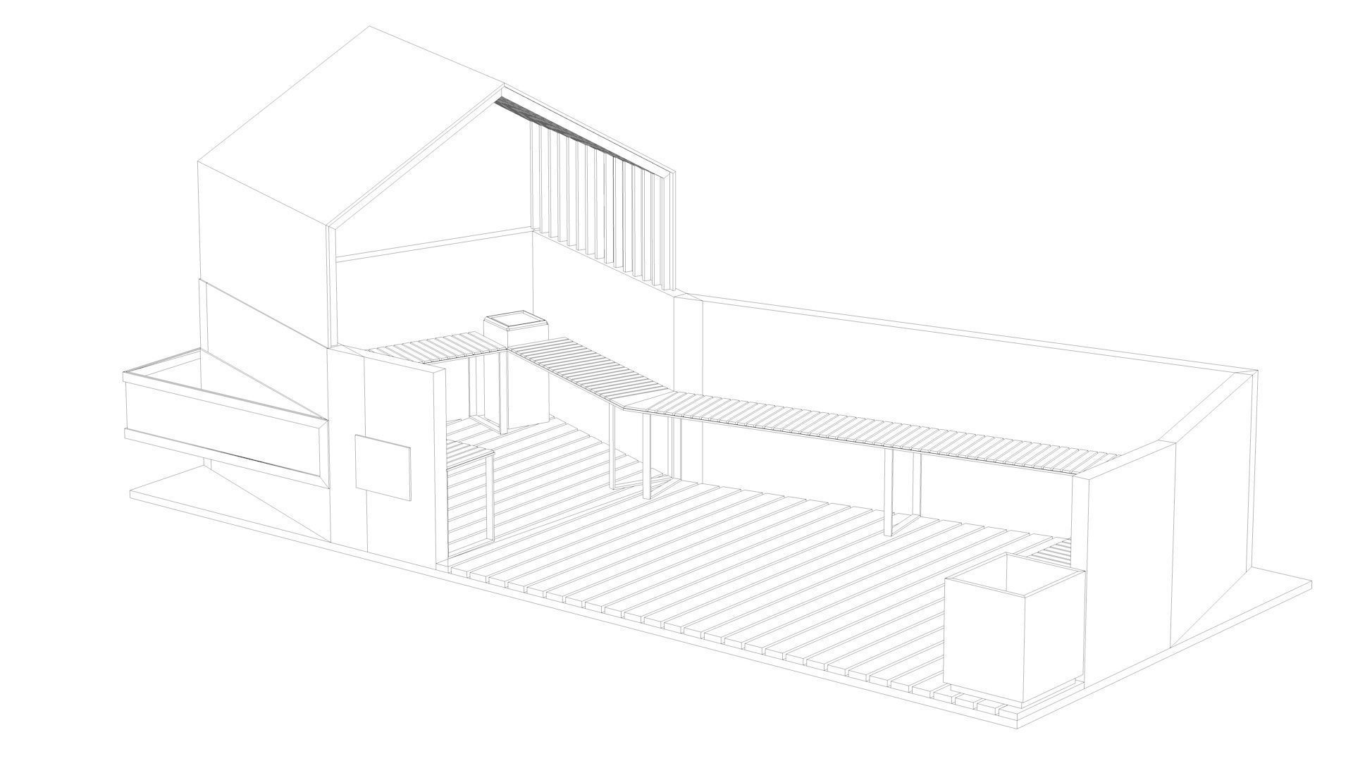 Street Furniture 3D model_7