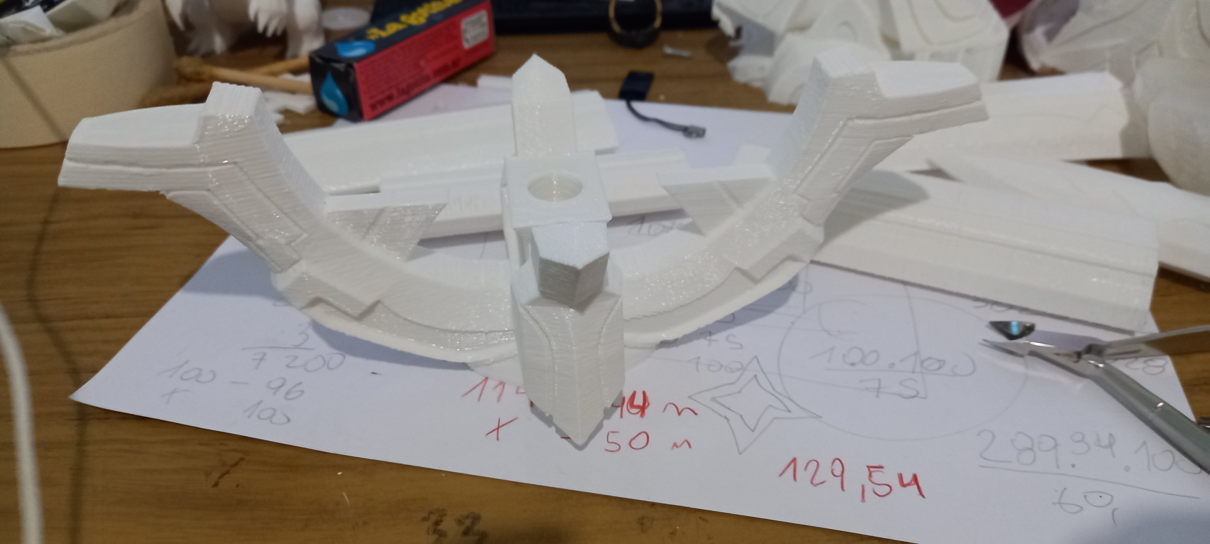 genshin impact Cinnabar Spindle Albedo sword 3D print model_17