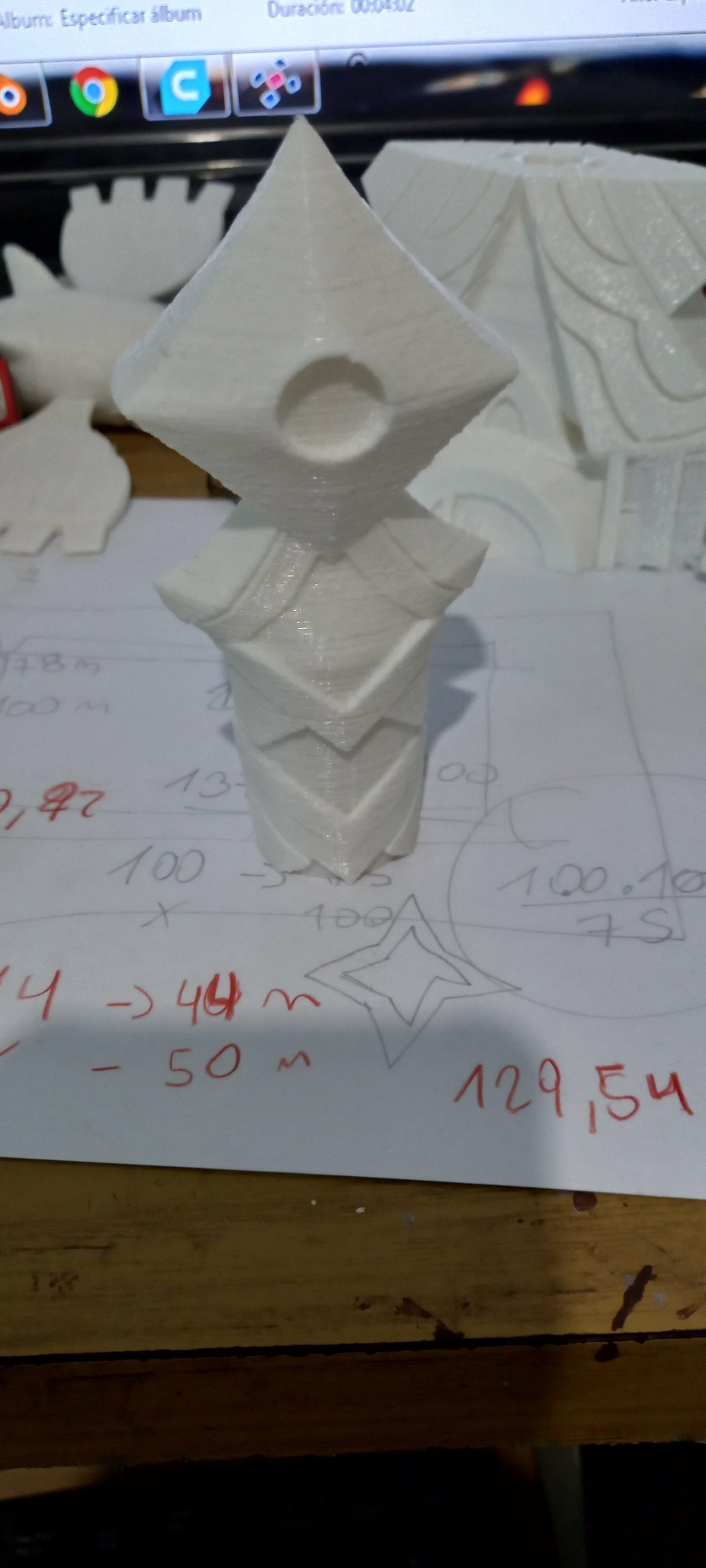 genshin impact Cinnabar Spindle Albedo sword 3D print model_30