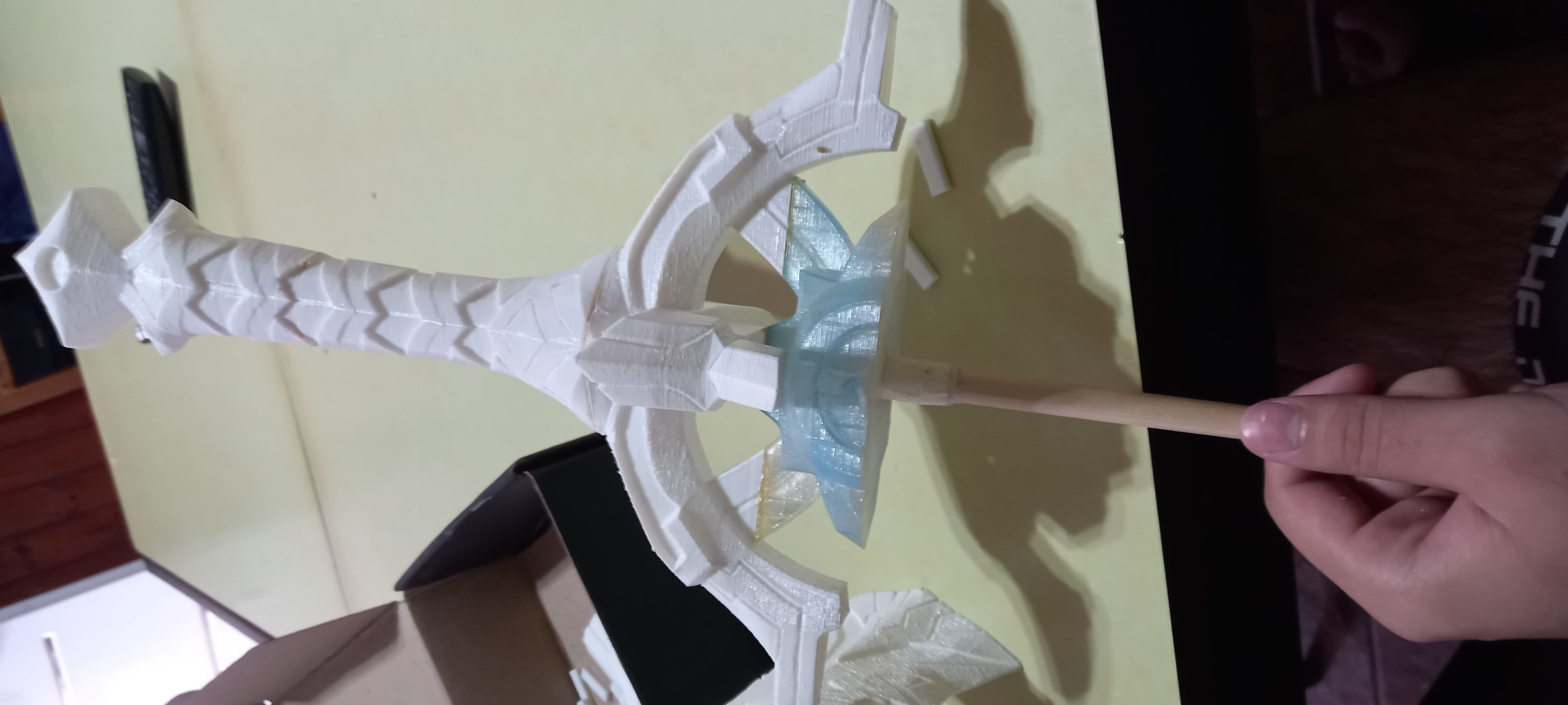 genshin impact Cinnabar Spindle Albedo sword 3D print model_27