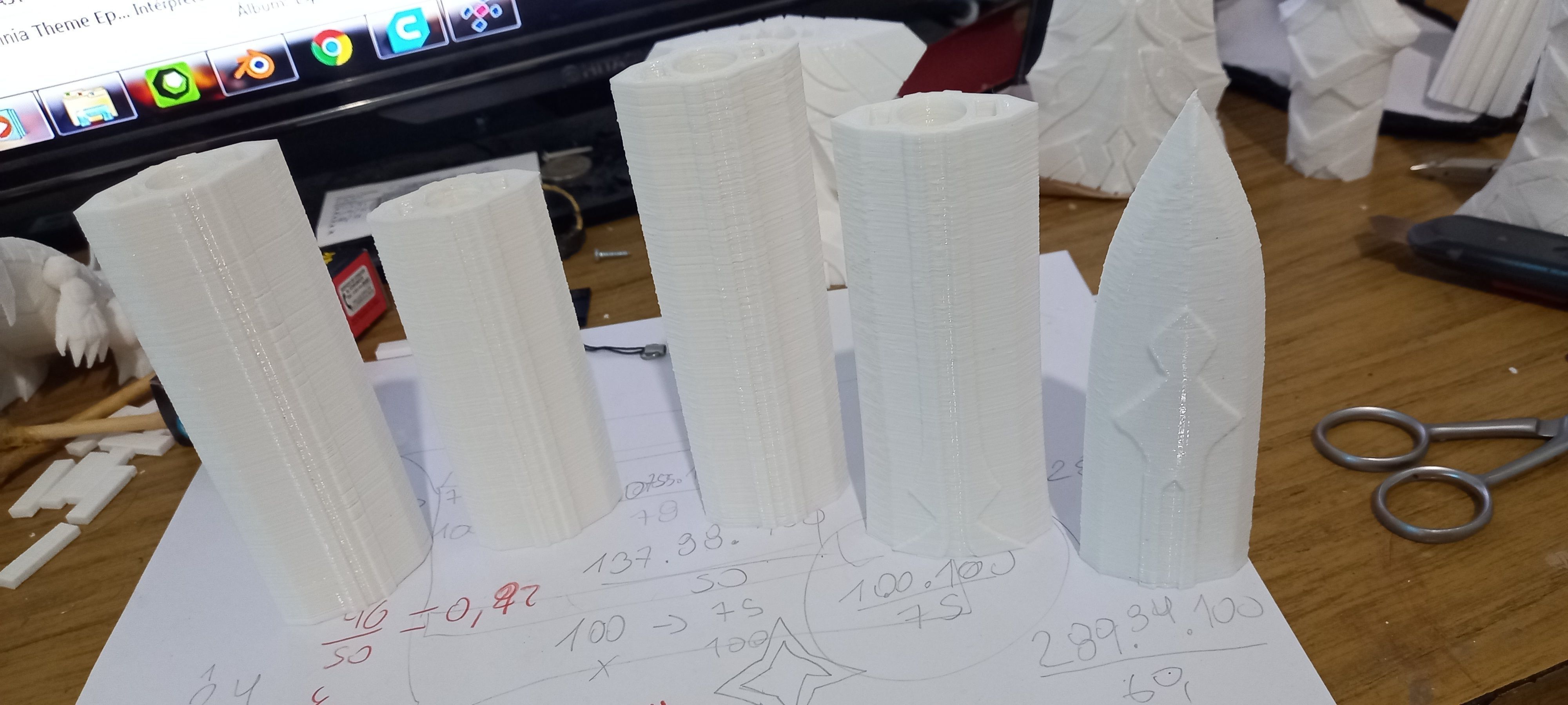 genshin impact Cinnabar Spindle Albedo sword 3D print model_21