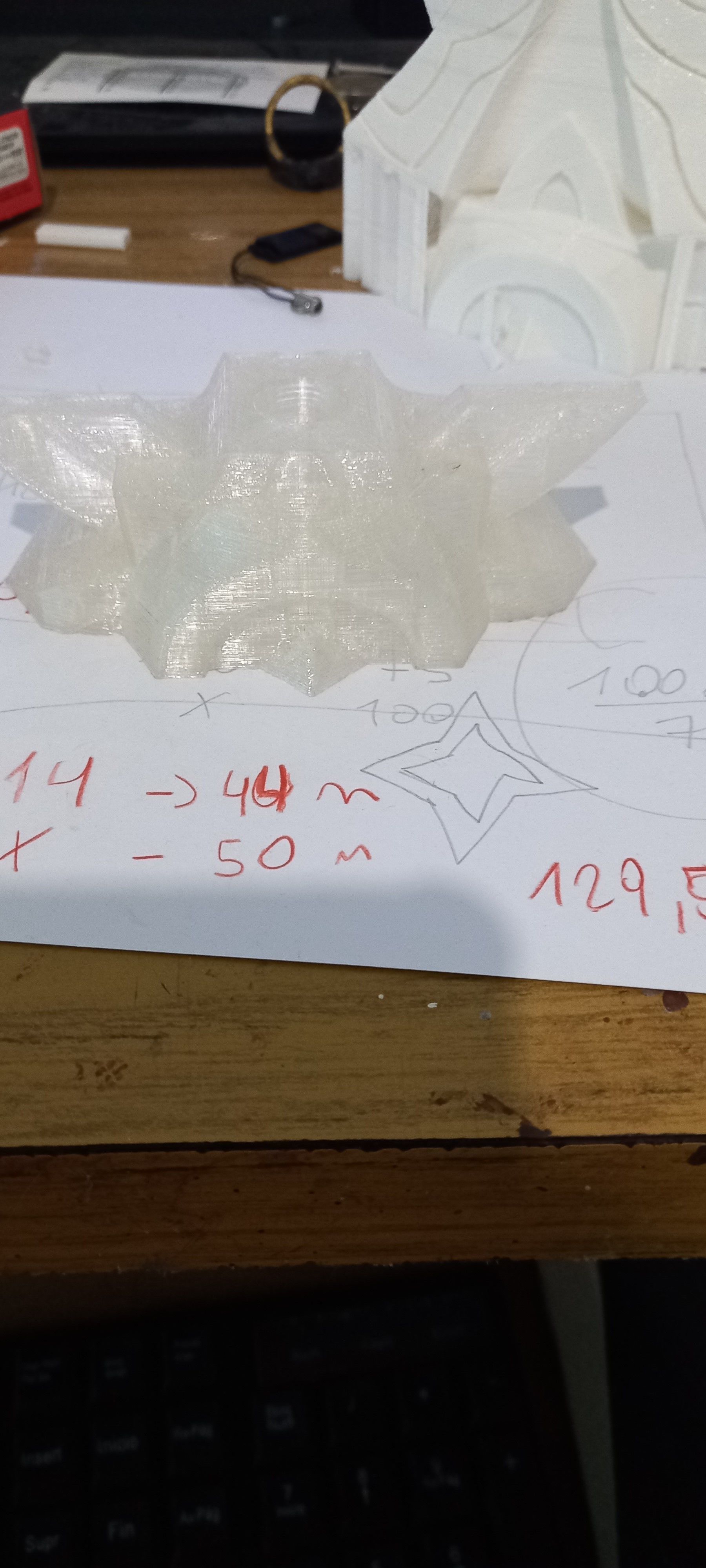 genshin impact Cinnabar Spindle Albedo sword 3D print model_10